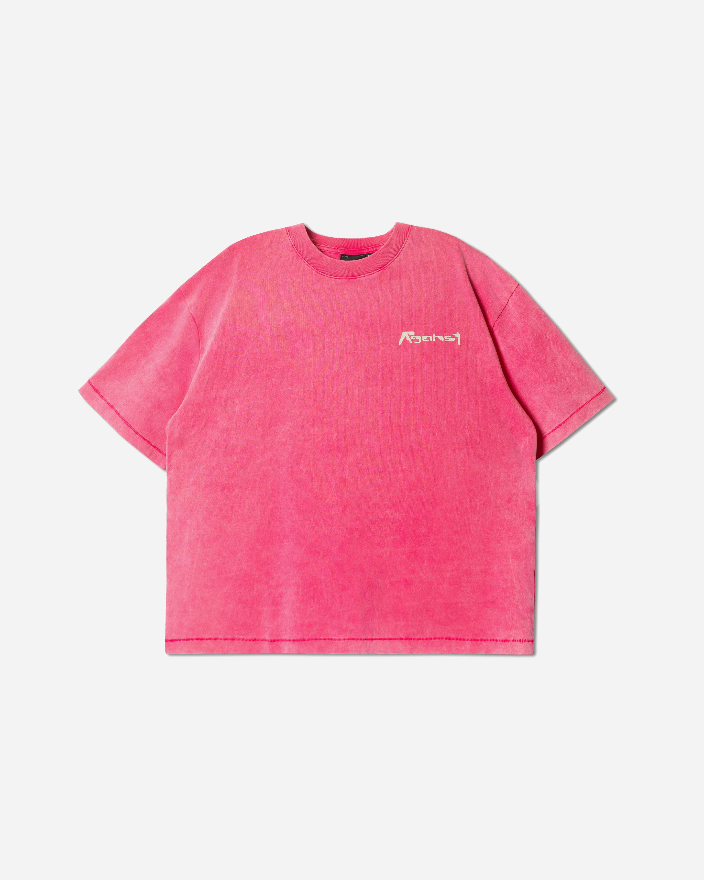 AFACTS TEE WASHED PINK