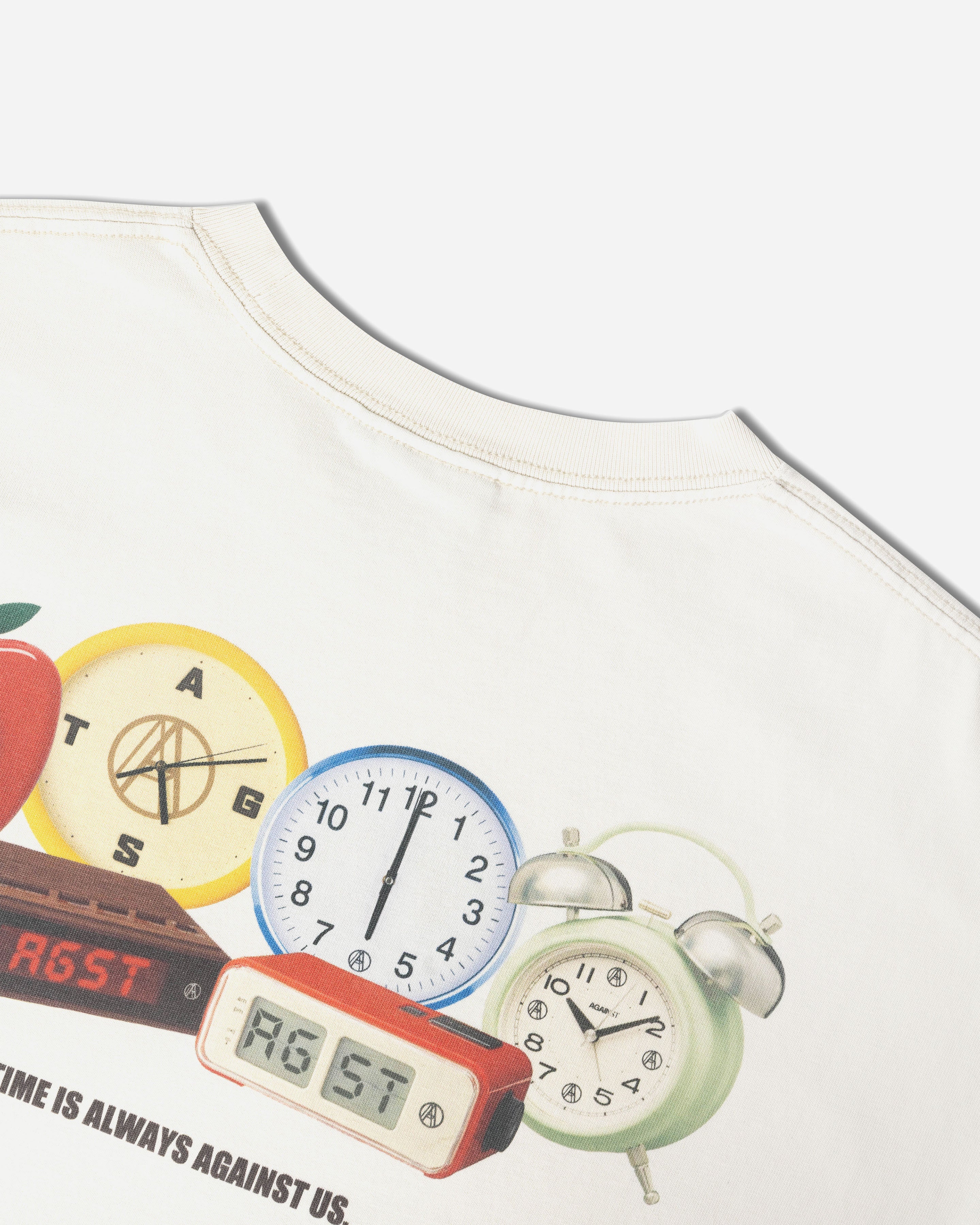 NOW OR NEVER TEE WASHED CREAM