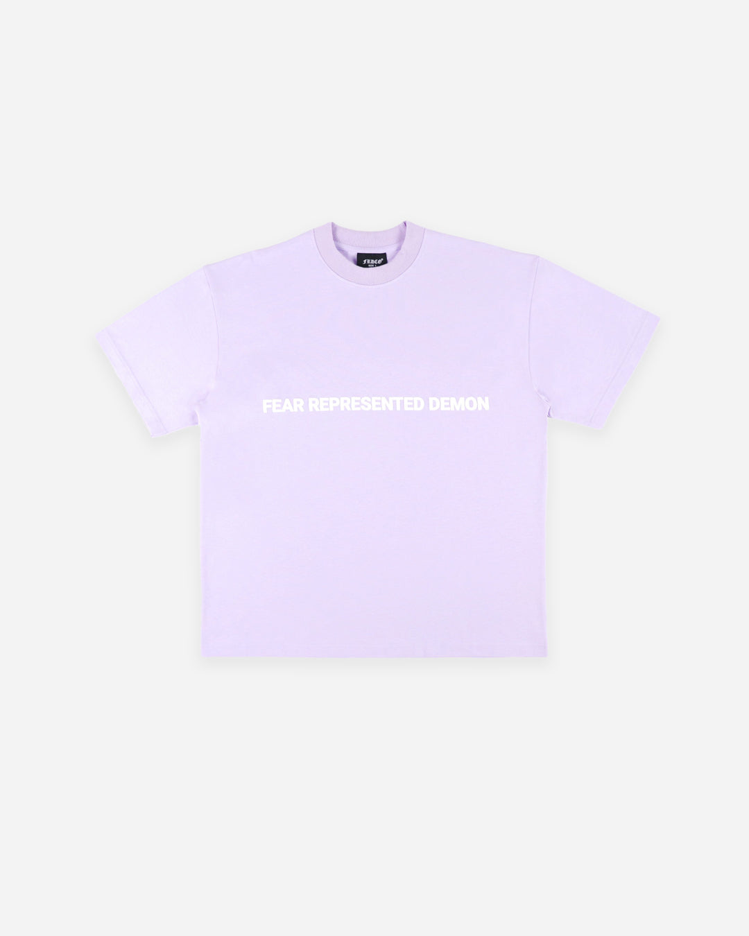 ESSENTIAL EMBOSSED TEE PURPLE