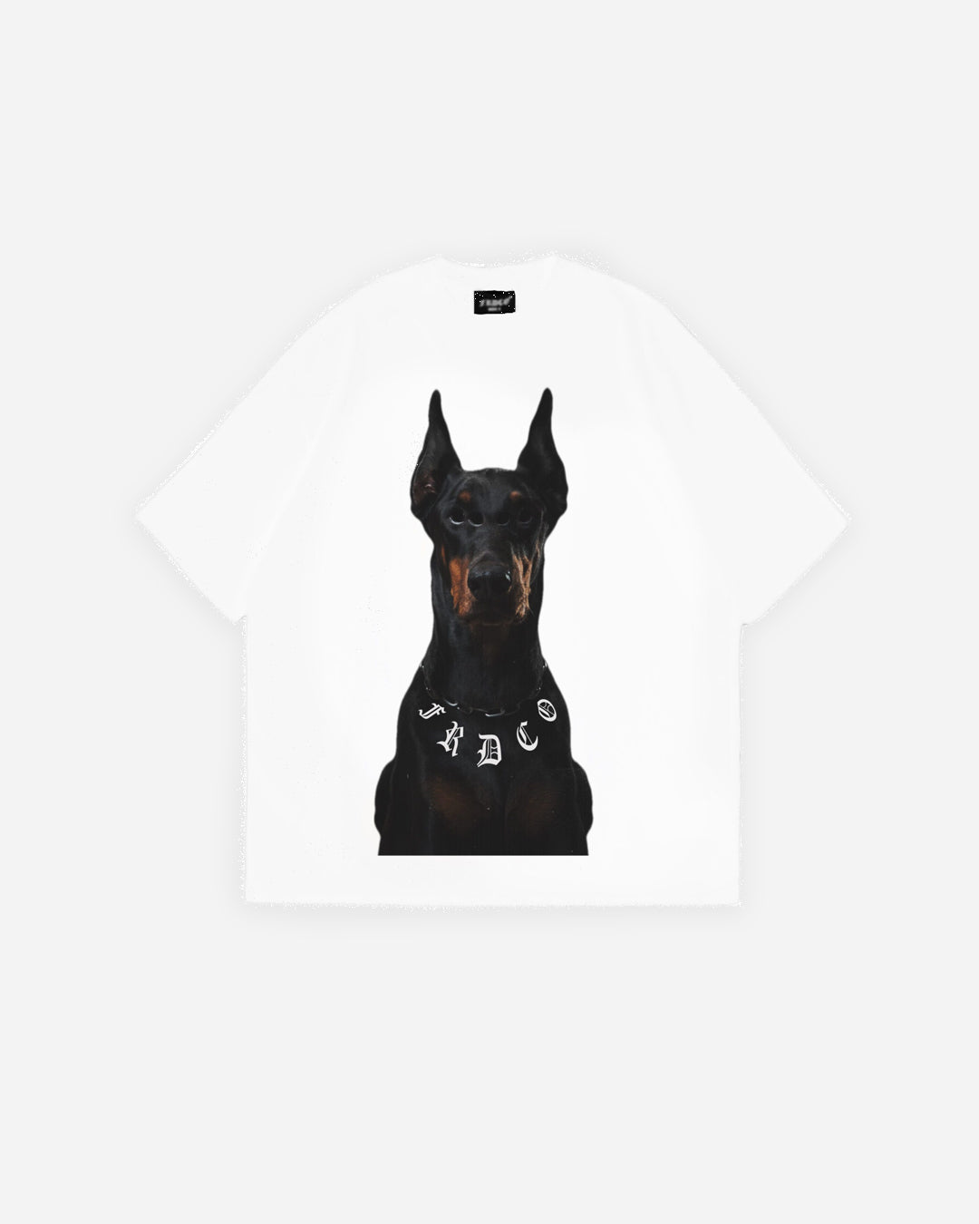 DOG HEAD LOGO TEE WHITE