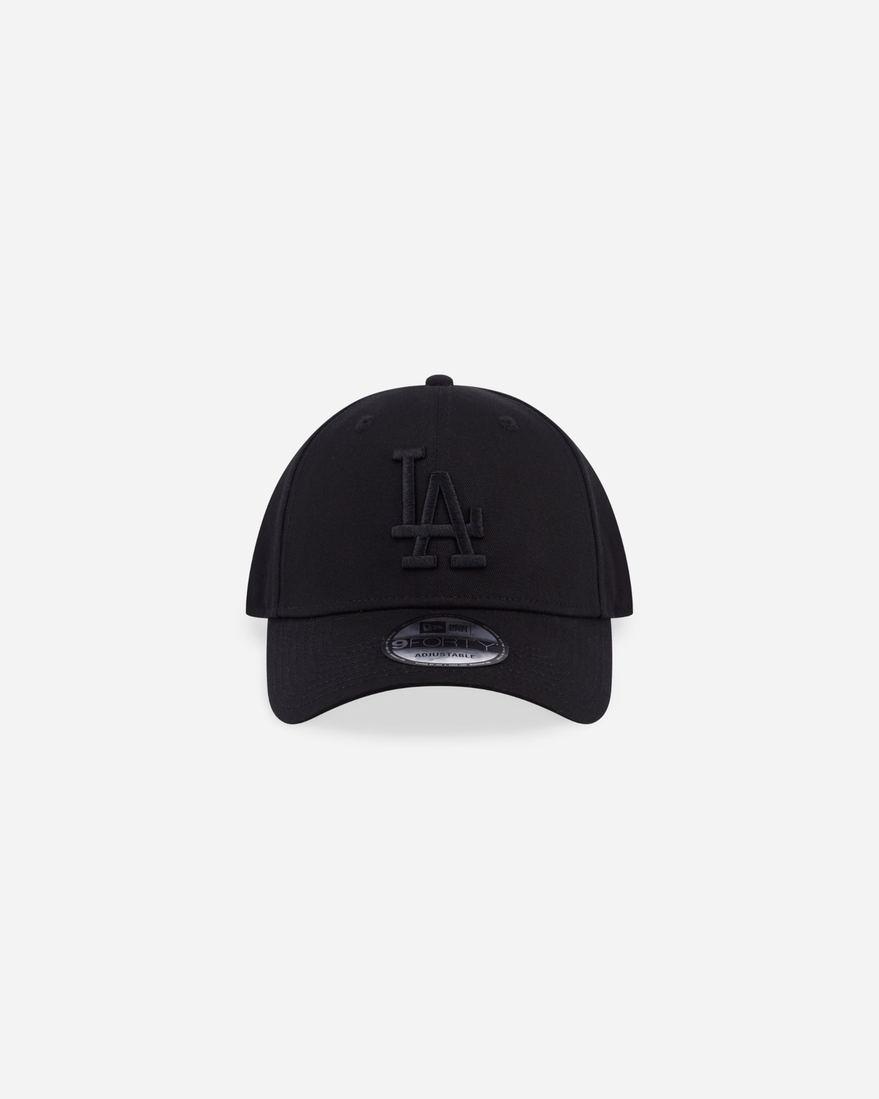 9FORTY LOS ANGELES DODGERS BLACK ADJUSTABLE