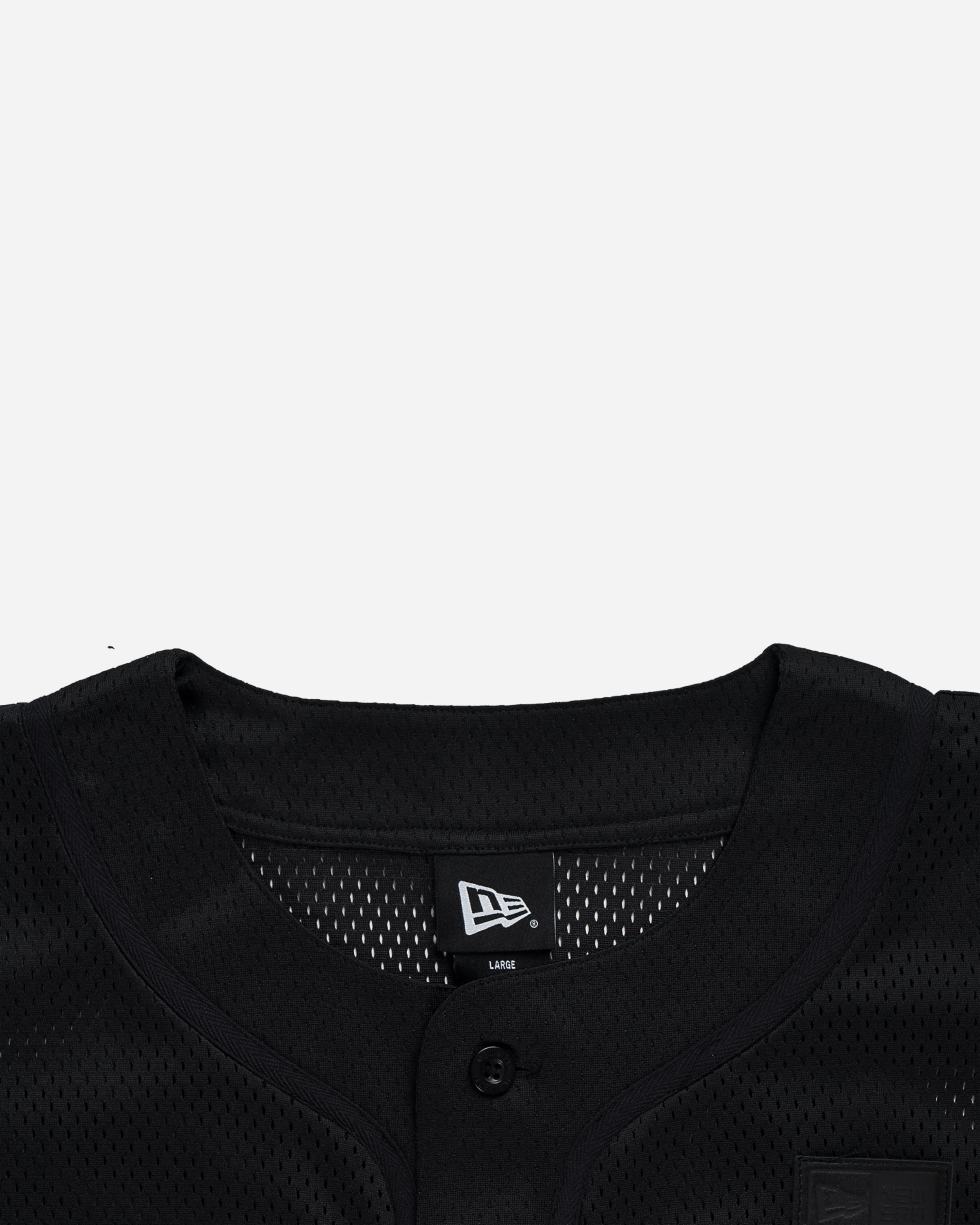 DARK 90S BLACK BASEBALL JERSEY