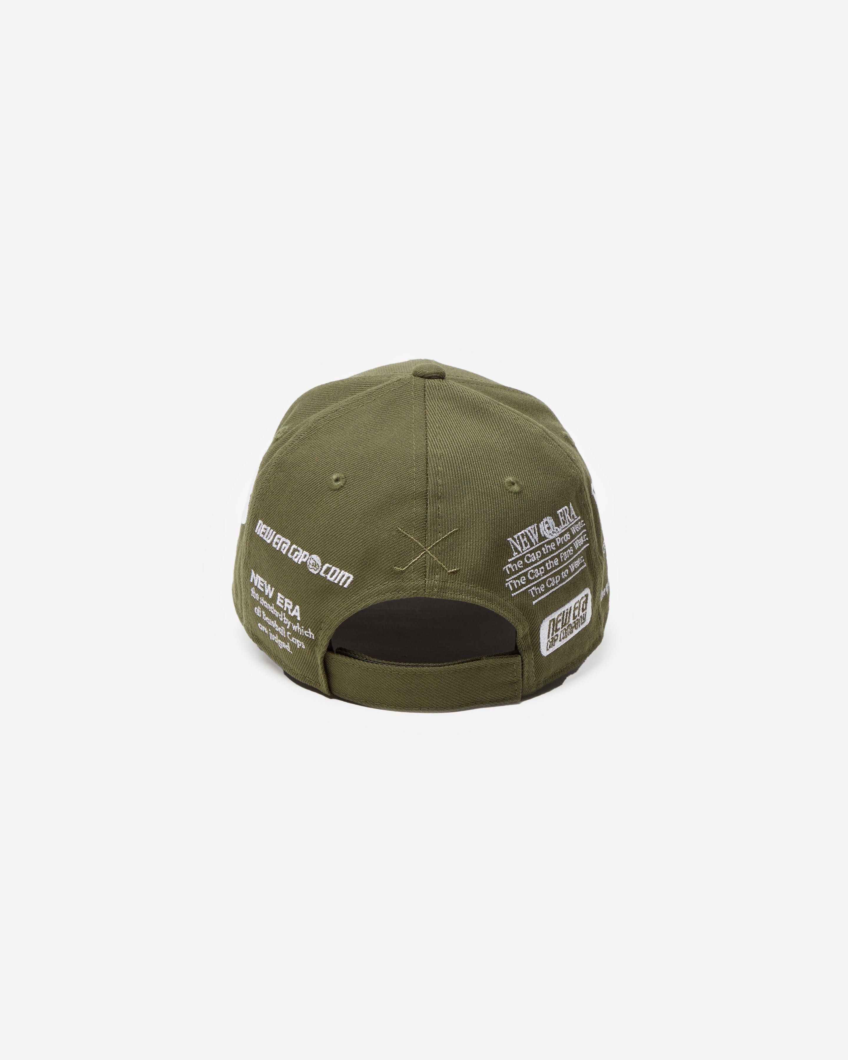 9FORTY GOLF ARCHIVE LOGO OLIVE ADJUSTABLE