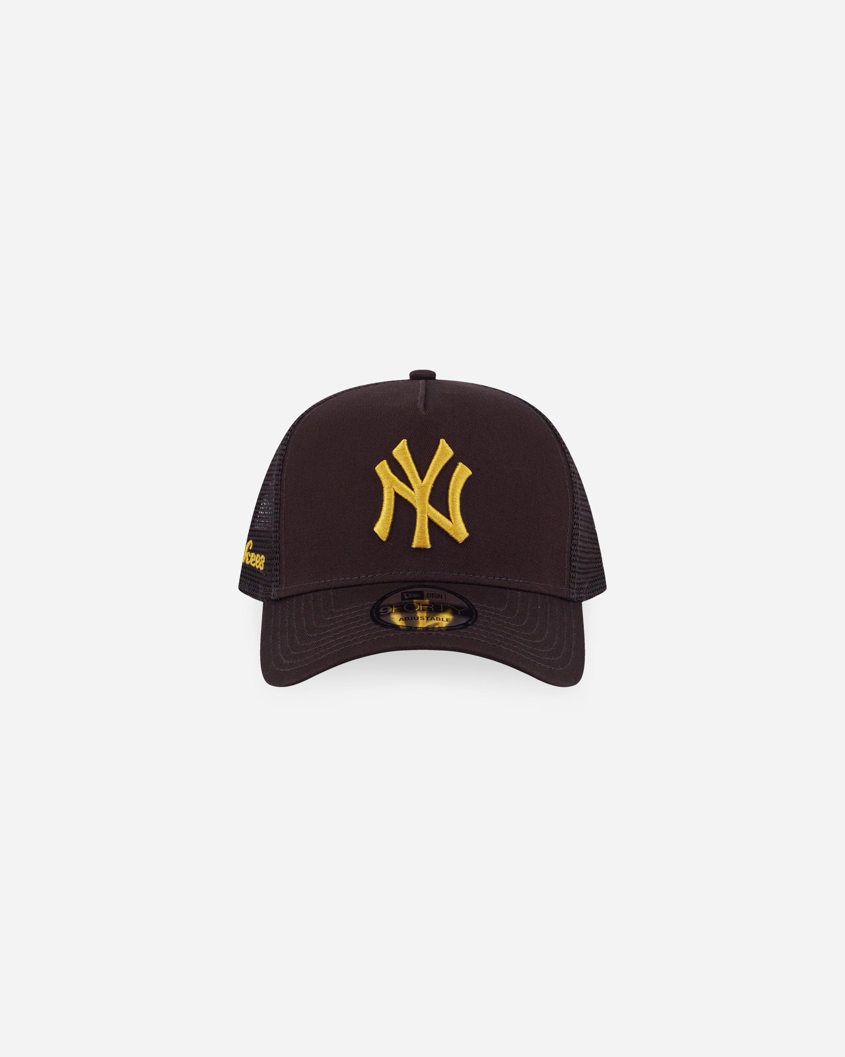 9FORTY A-FRAME TRUCKER NEW YORK YANKEES COLOR ERA CHOCOLATE SNAPBACK