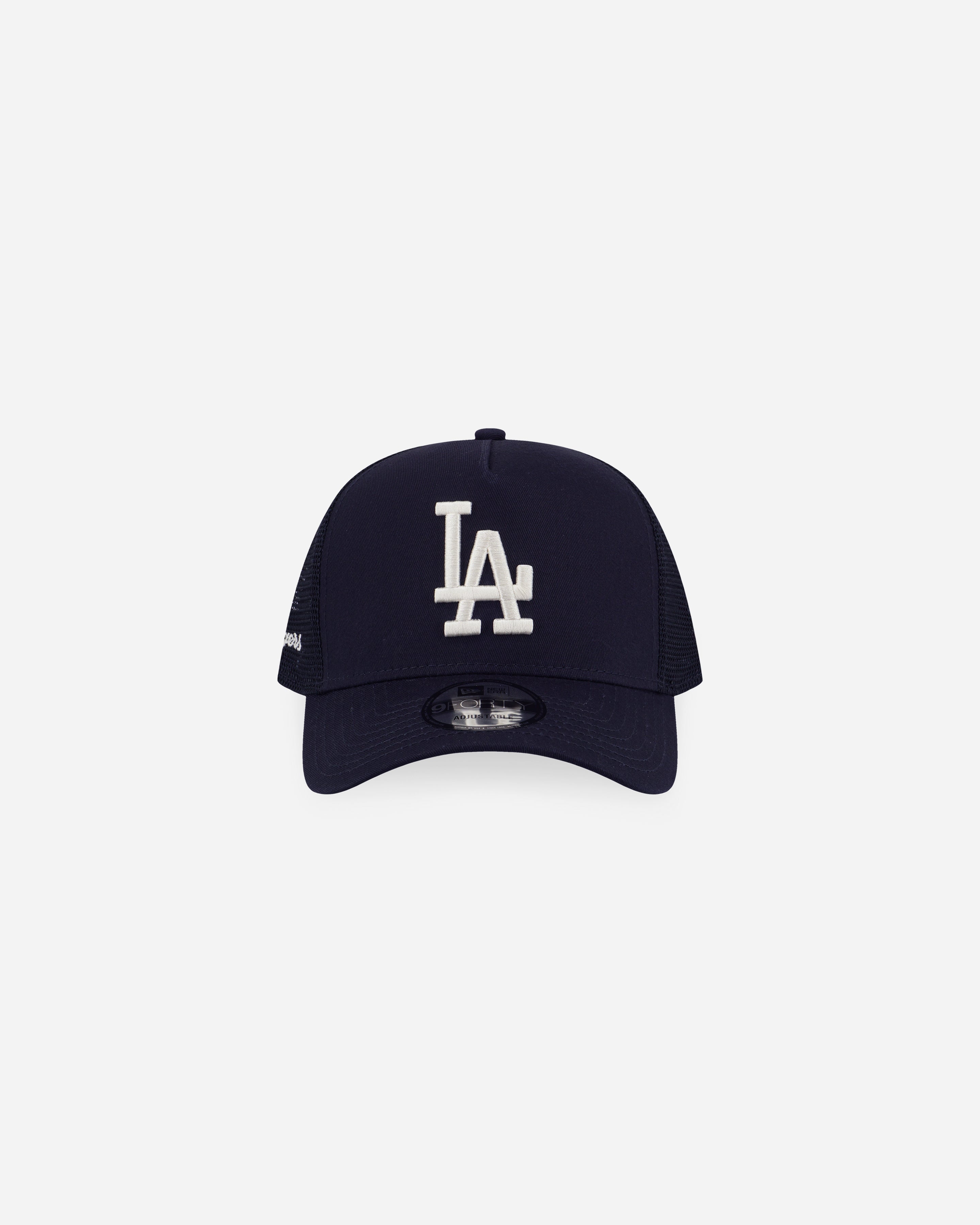 9FORTY A-FRAME TRUCKER LOS ANGELES DODGERS COLOR ERA OCEANSIDE BLUE SNAPBACK