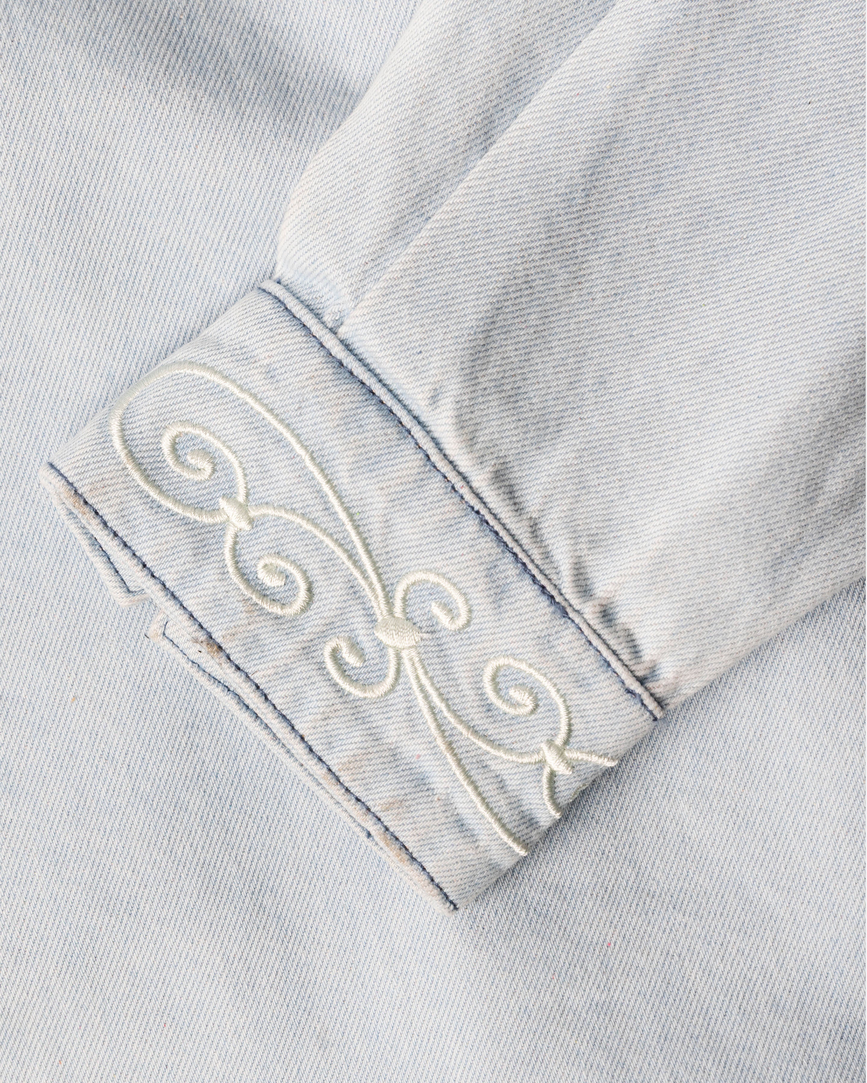 DENIM COWBOY L/S DAME SHIRT