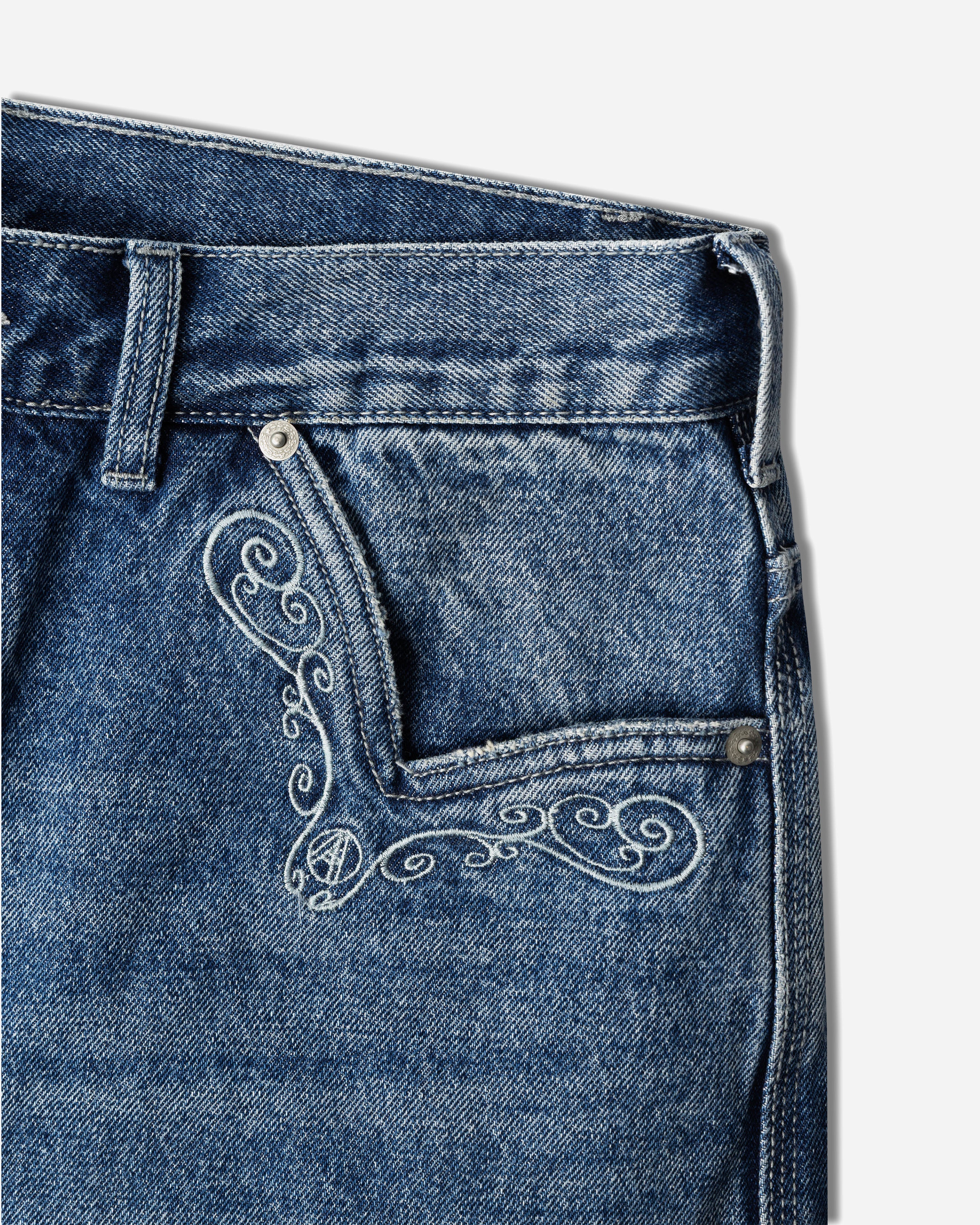 COWBOY WASHED PERFECT JEANS BLUE