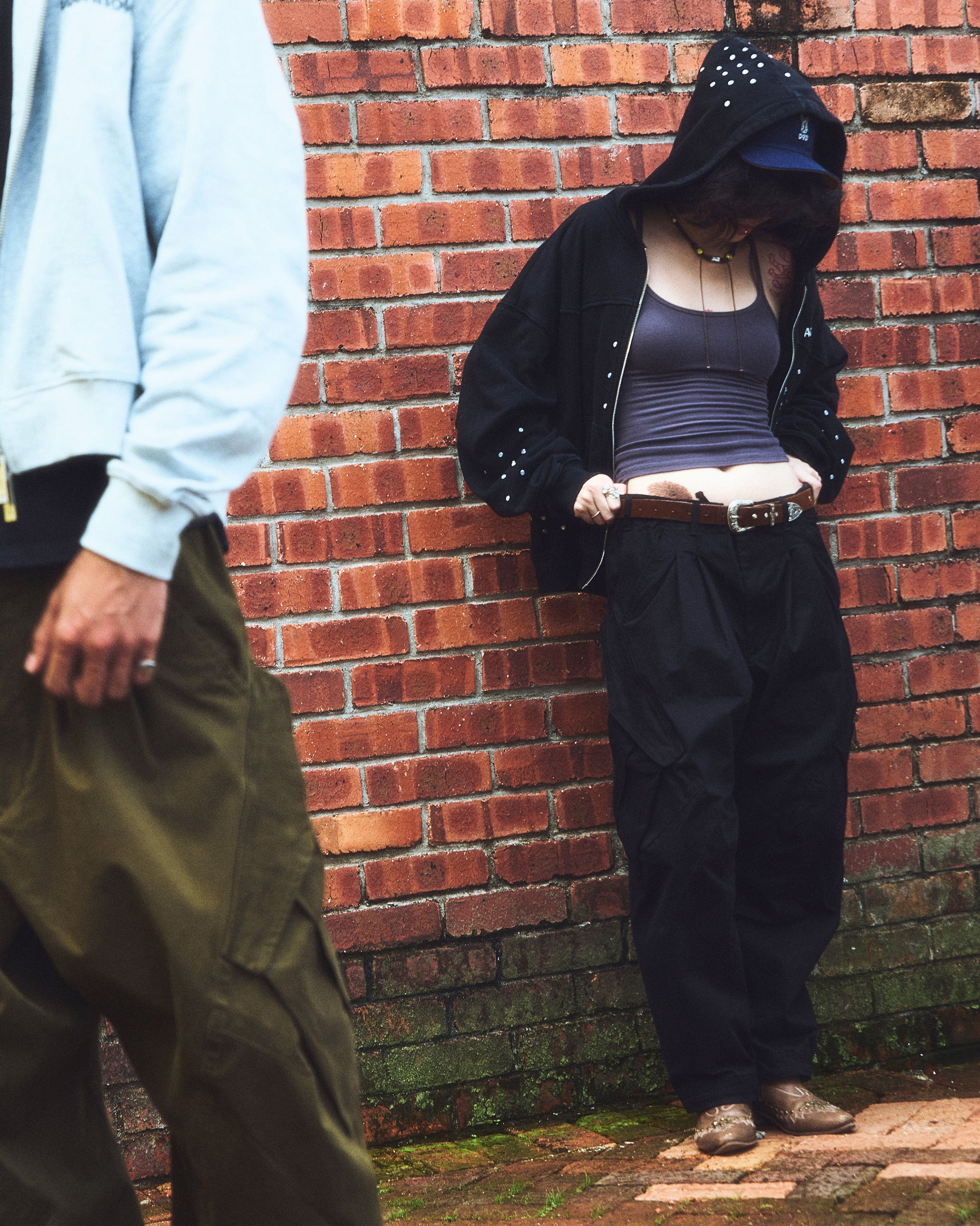 ABP. BIGGIE CARGO PANTS BLACK