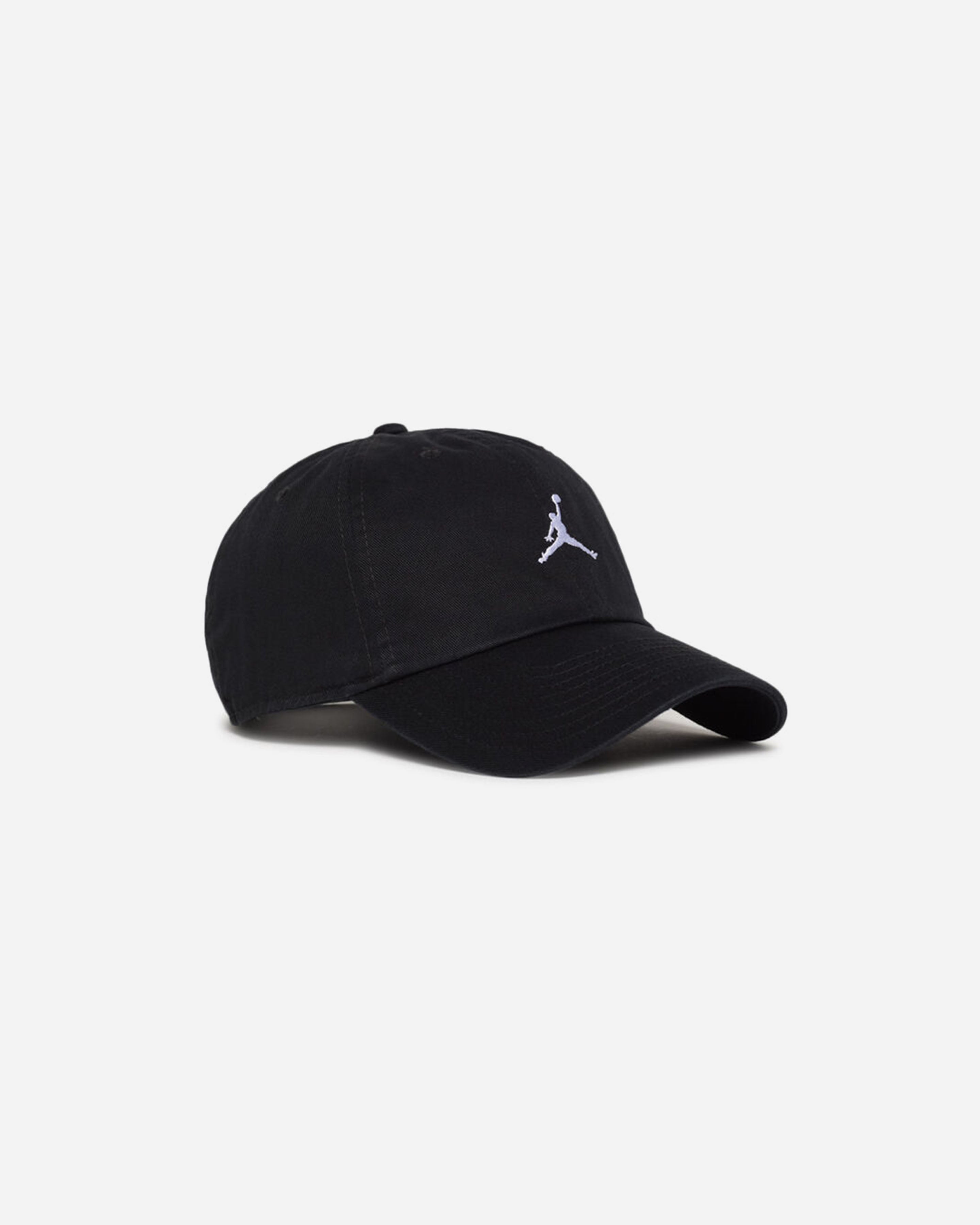 JORDAN CLUB UNSTRUCTURED CURVED-BILL HAT BLACK