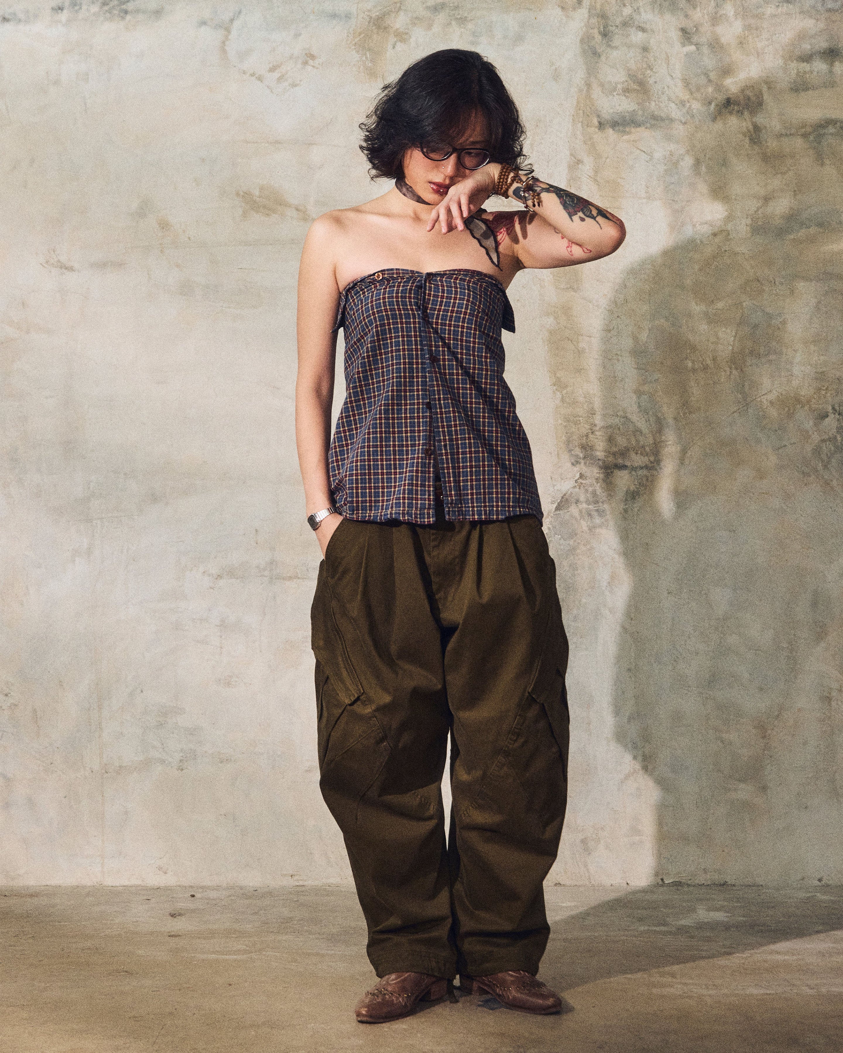 ABP. BIGGIE CARGO PANTS OLIVE