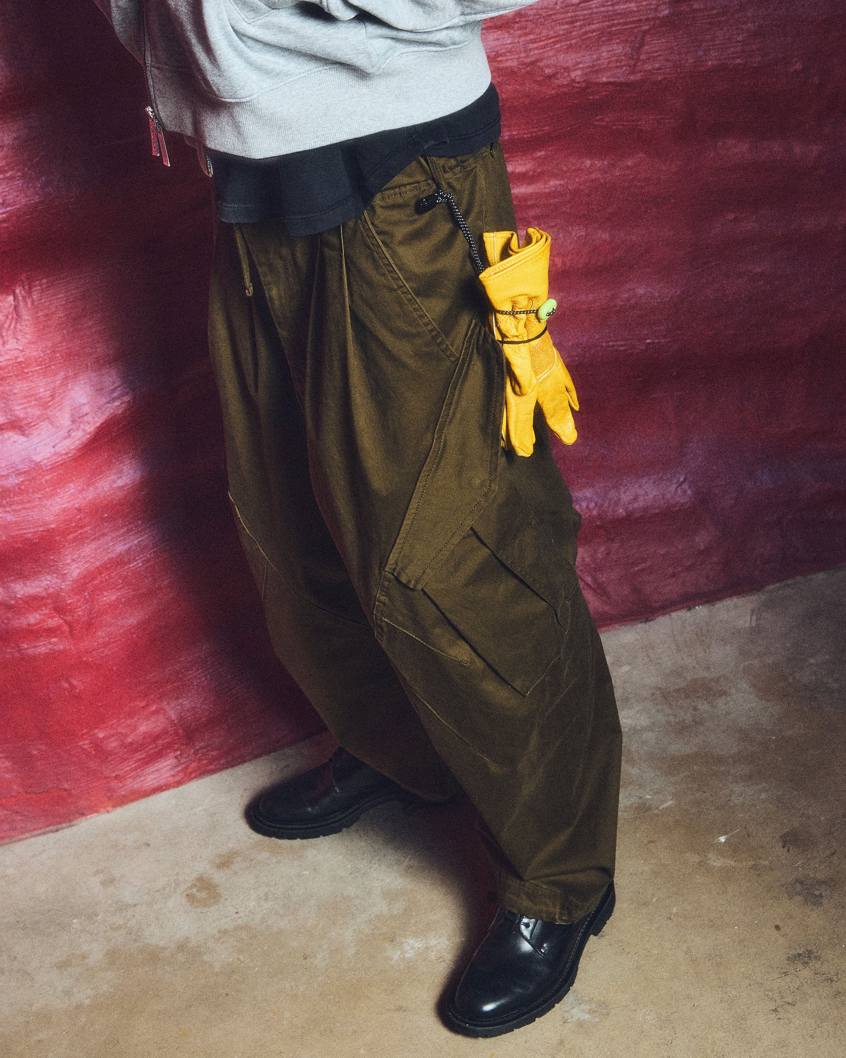 ABP. BIGGIE CARGO PANTS OLIVE