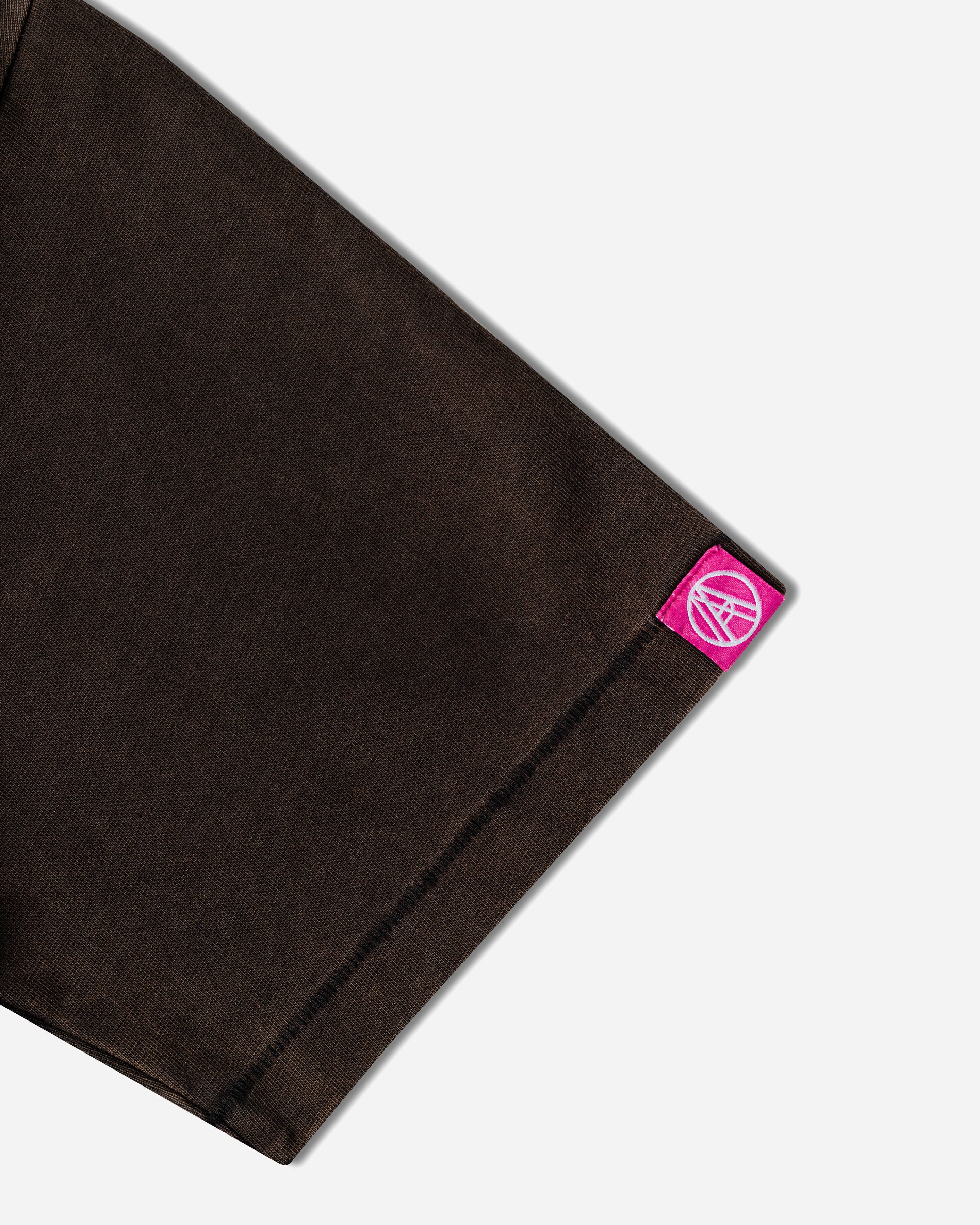 NOW OR NEVER TEE WASHED BROWN