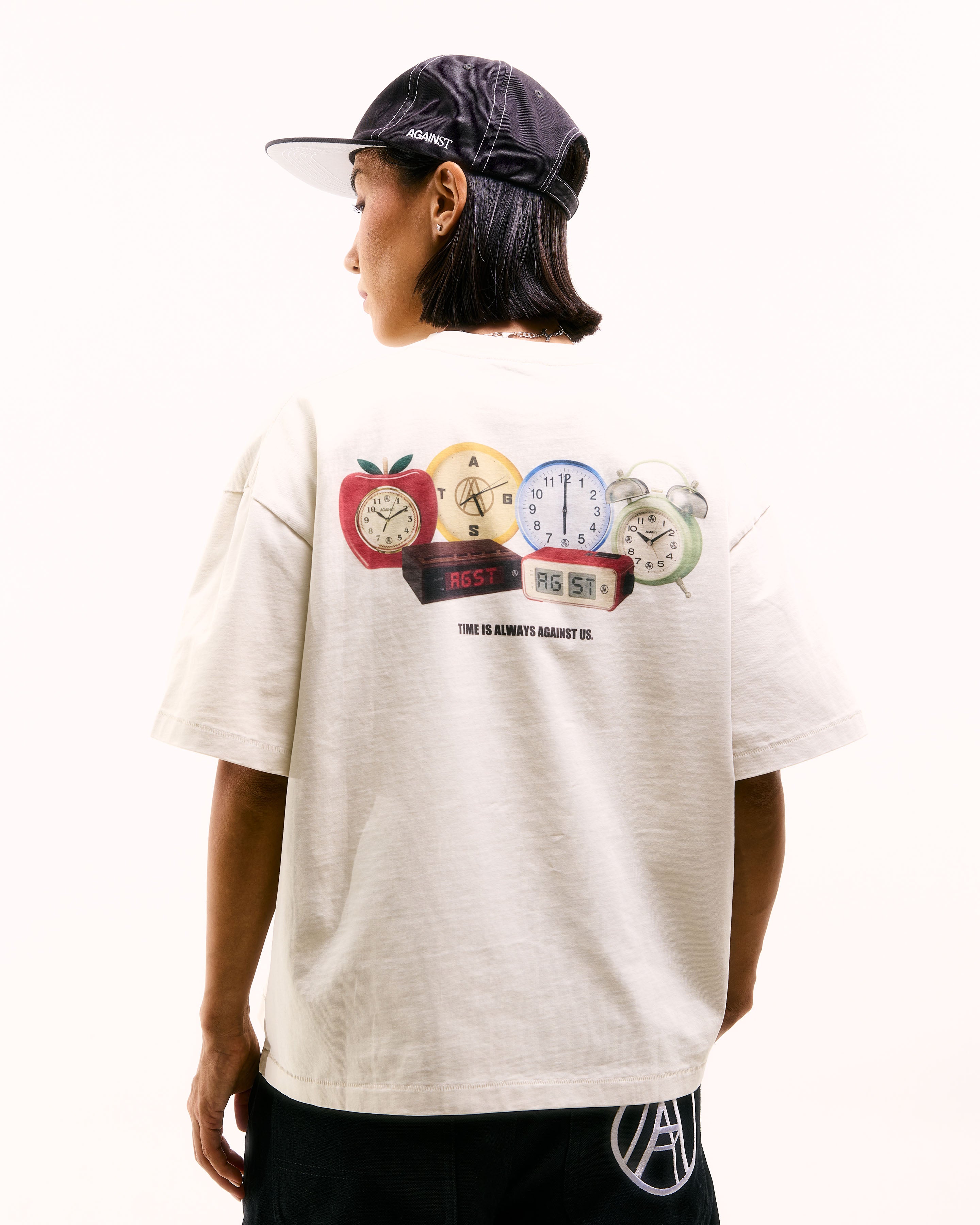 NOW OR NEVER TEE WASHED CREAM