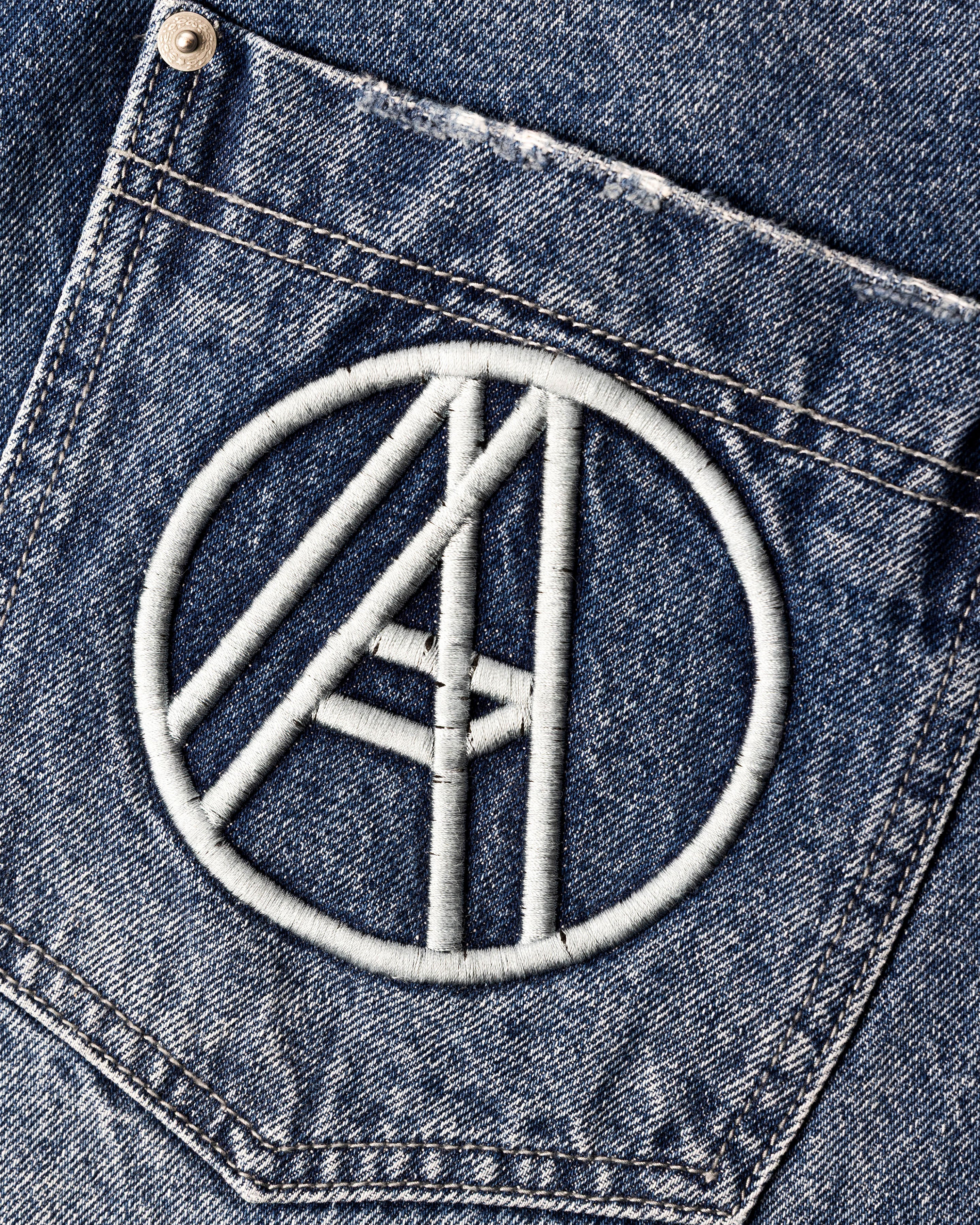 COWBOY WASHED PERFECT JEANS BLUE