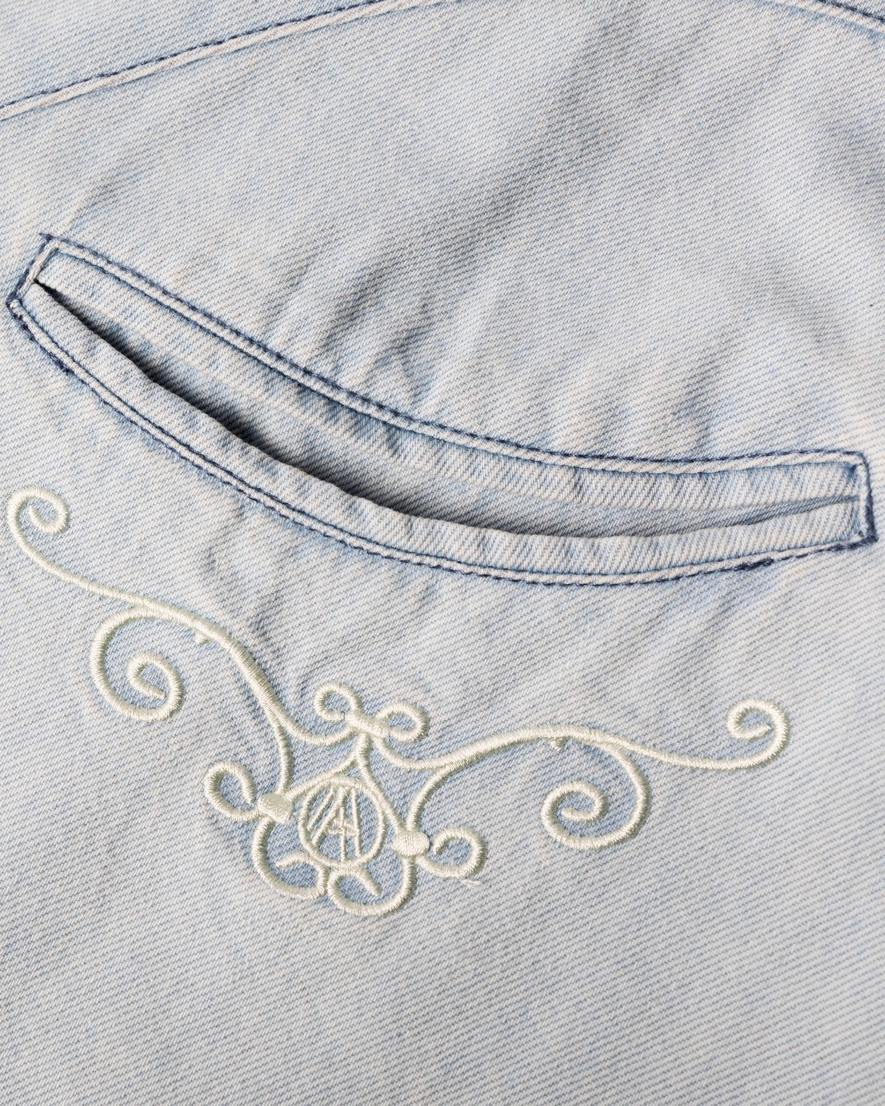 DENIM COWBOY L/S DAME SHIRT