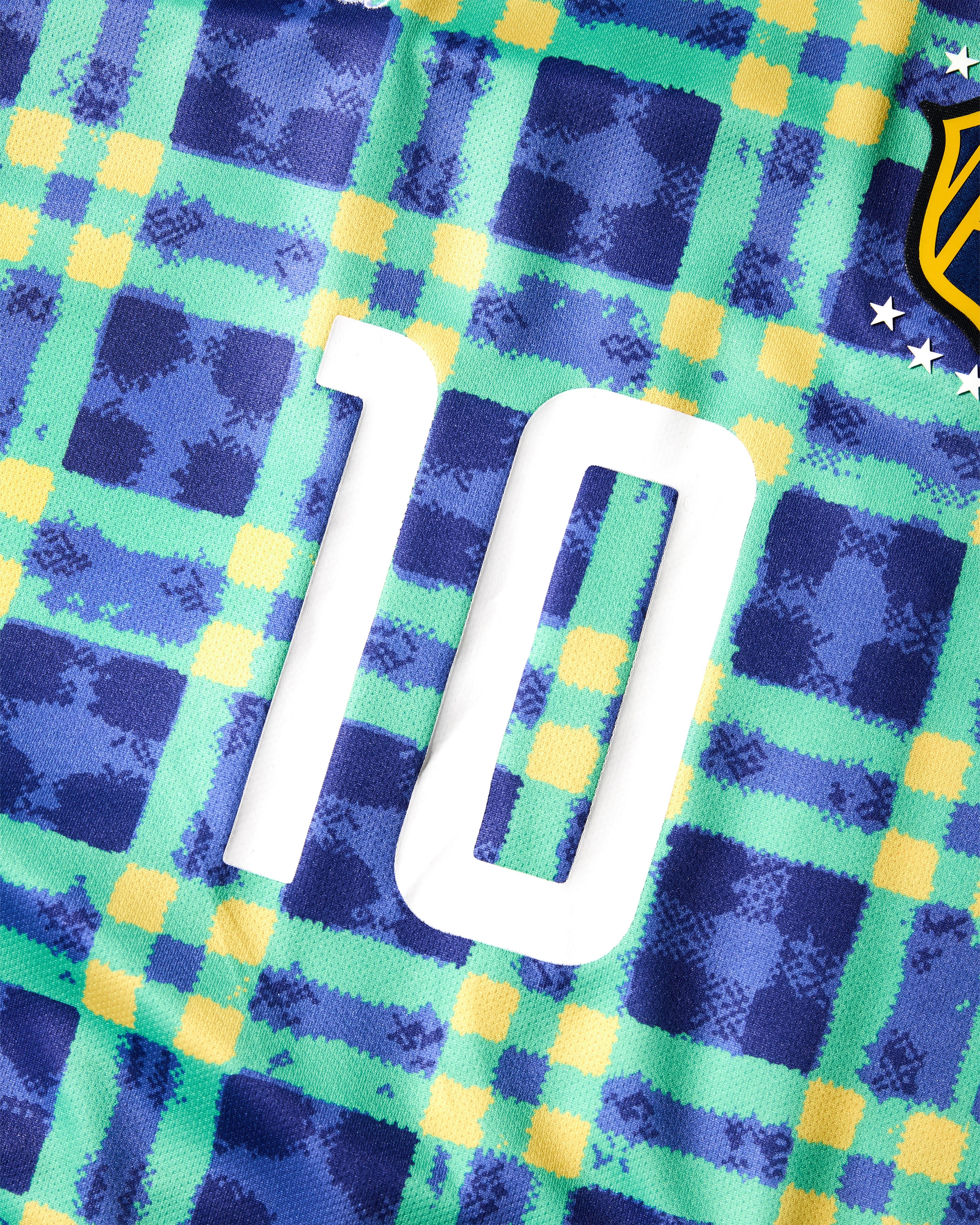 JOGA JERSEY BLUE PLAID