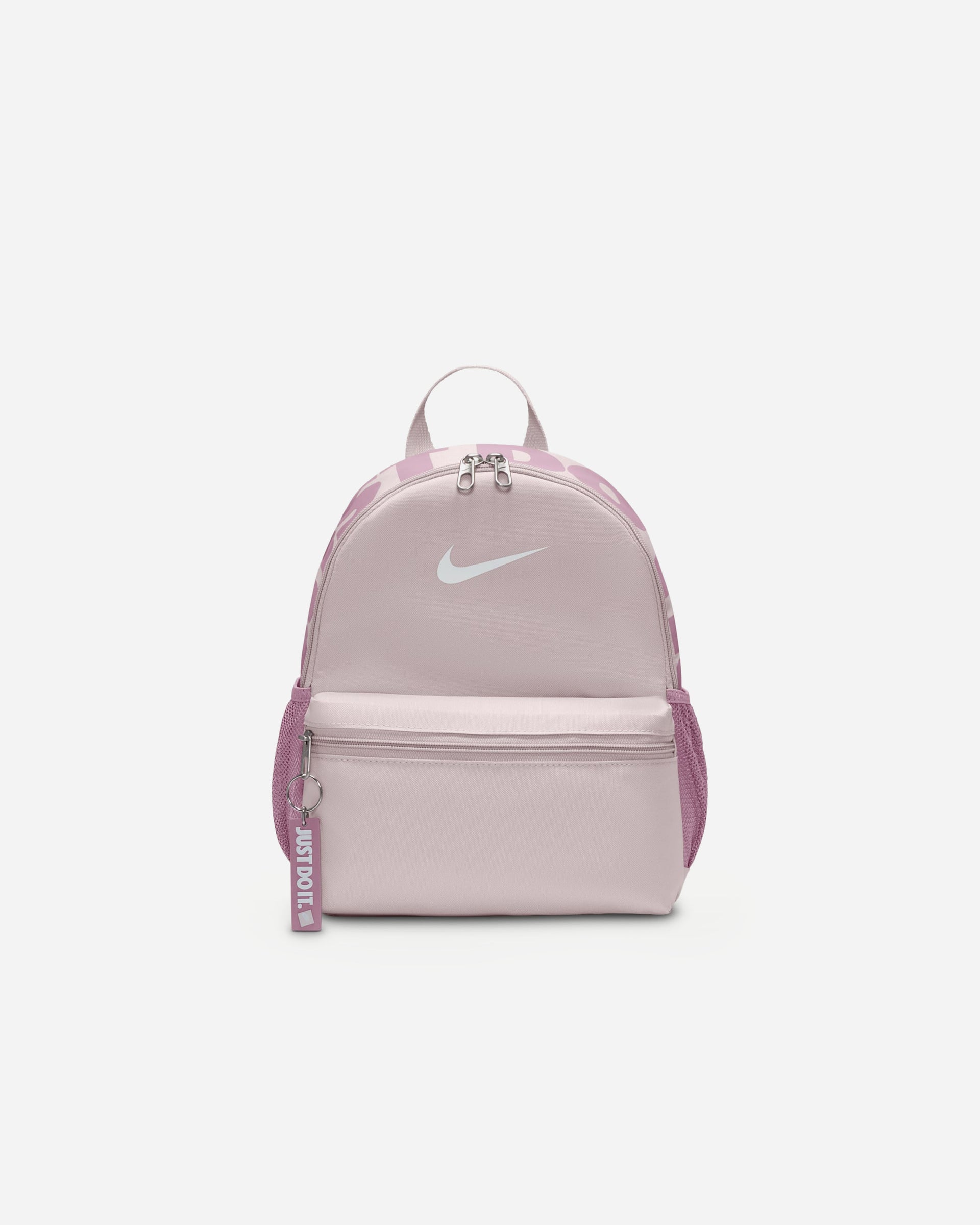 NIKE BRASILIA JDI MINI BACKPACK PLATINUM VIOLET – HUNDRED PERCENT