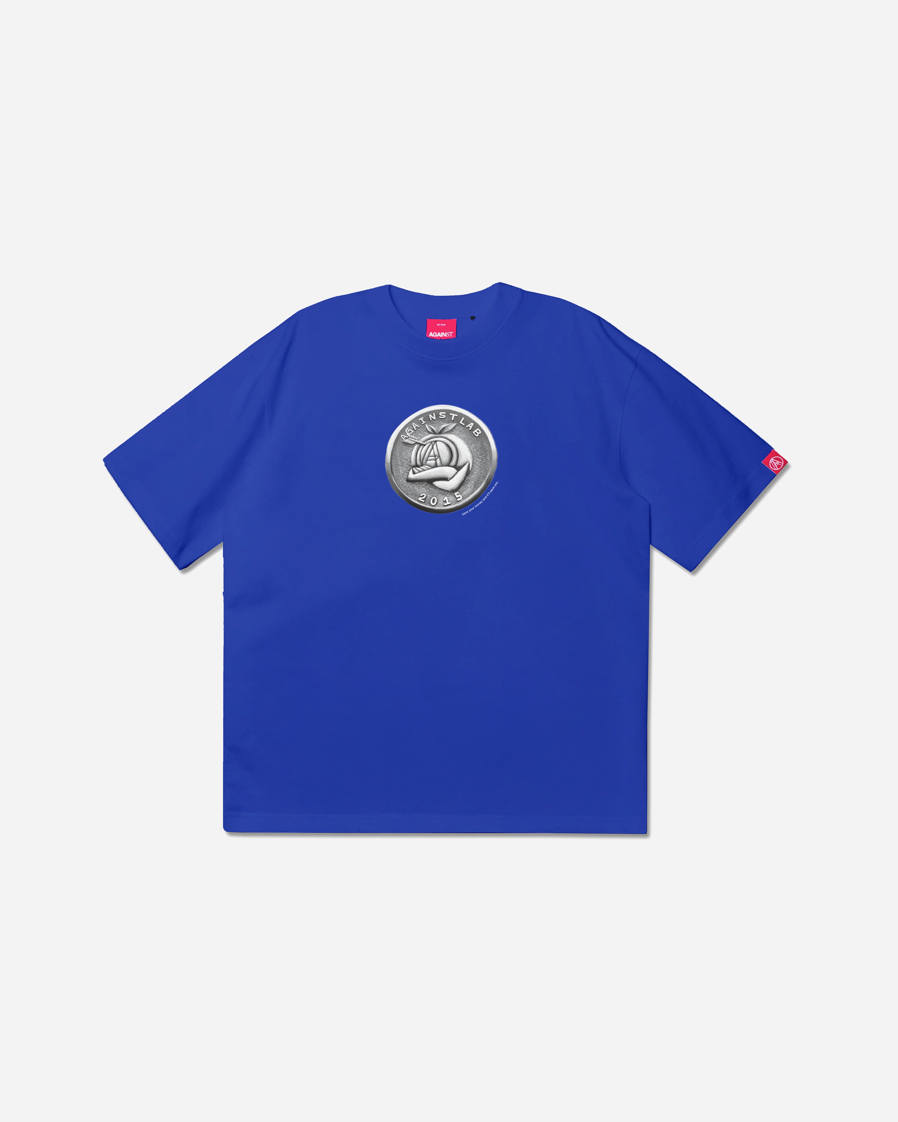 A-MAN COIN TEE BLUE