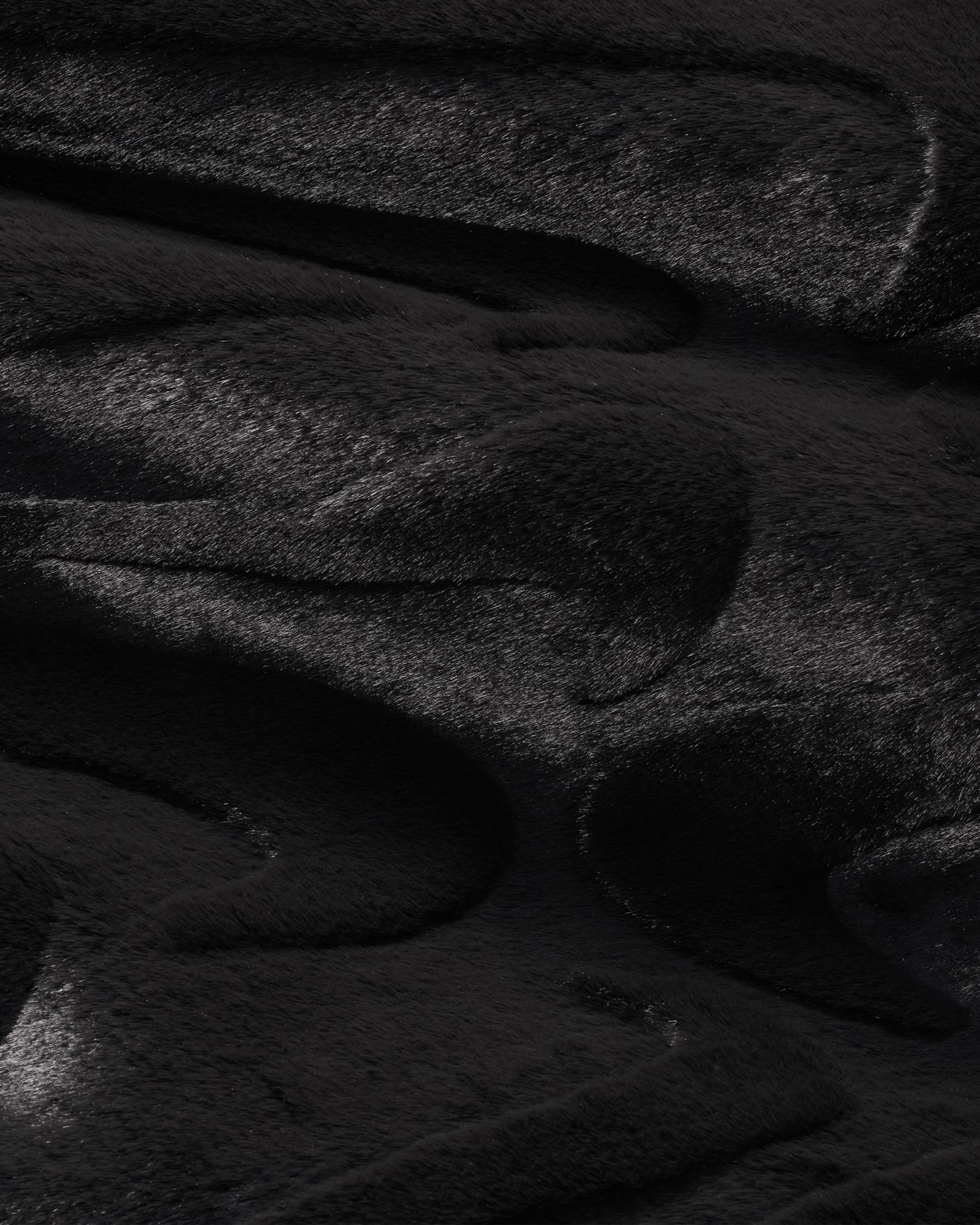 FAUX FUR SLOUCHY BAG