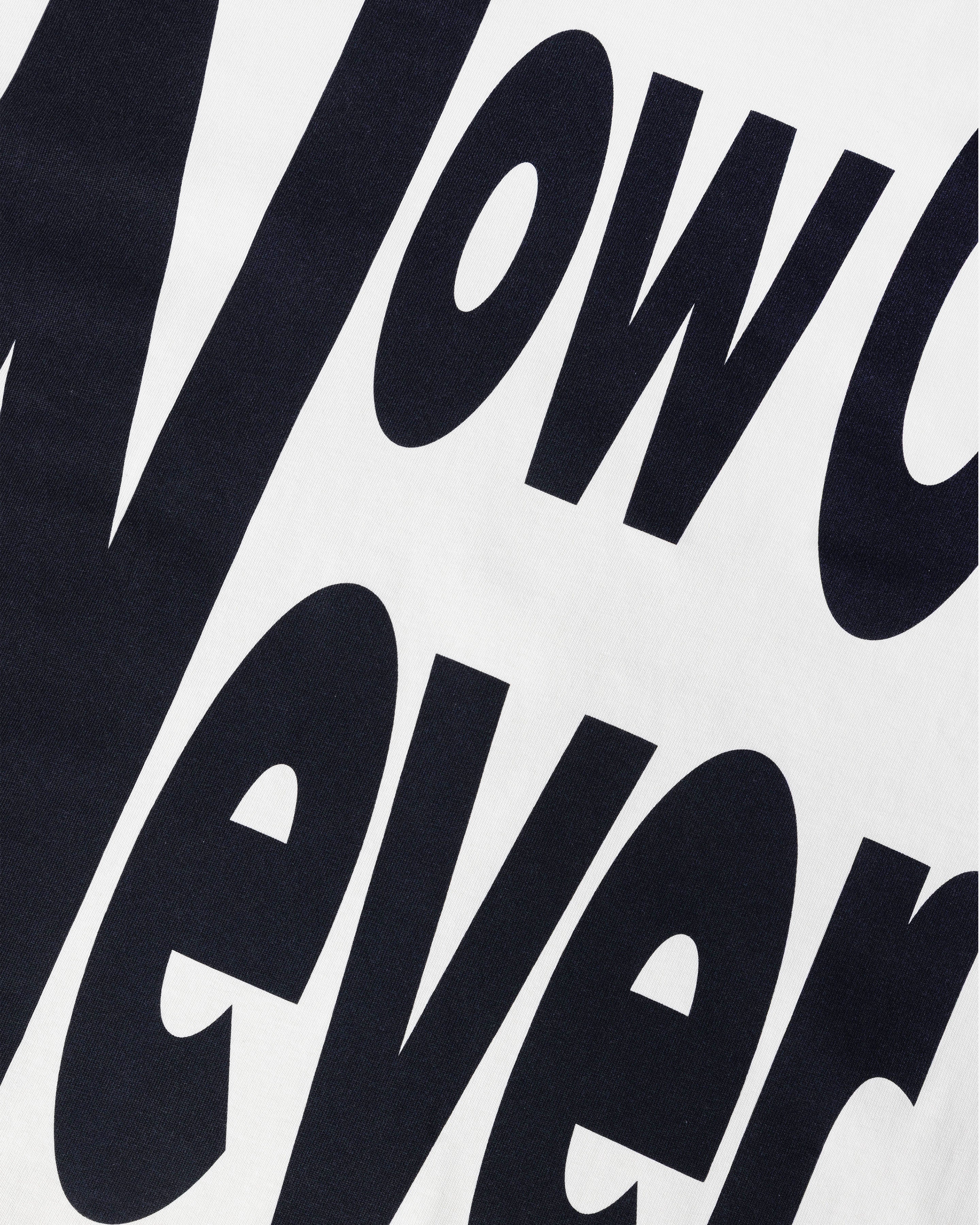 NOW OR NEVER TEE WASHED CREAM