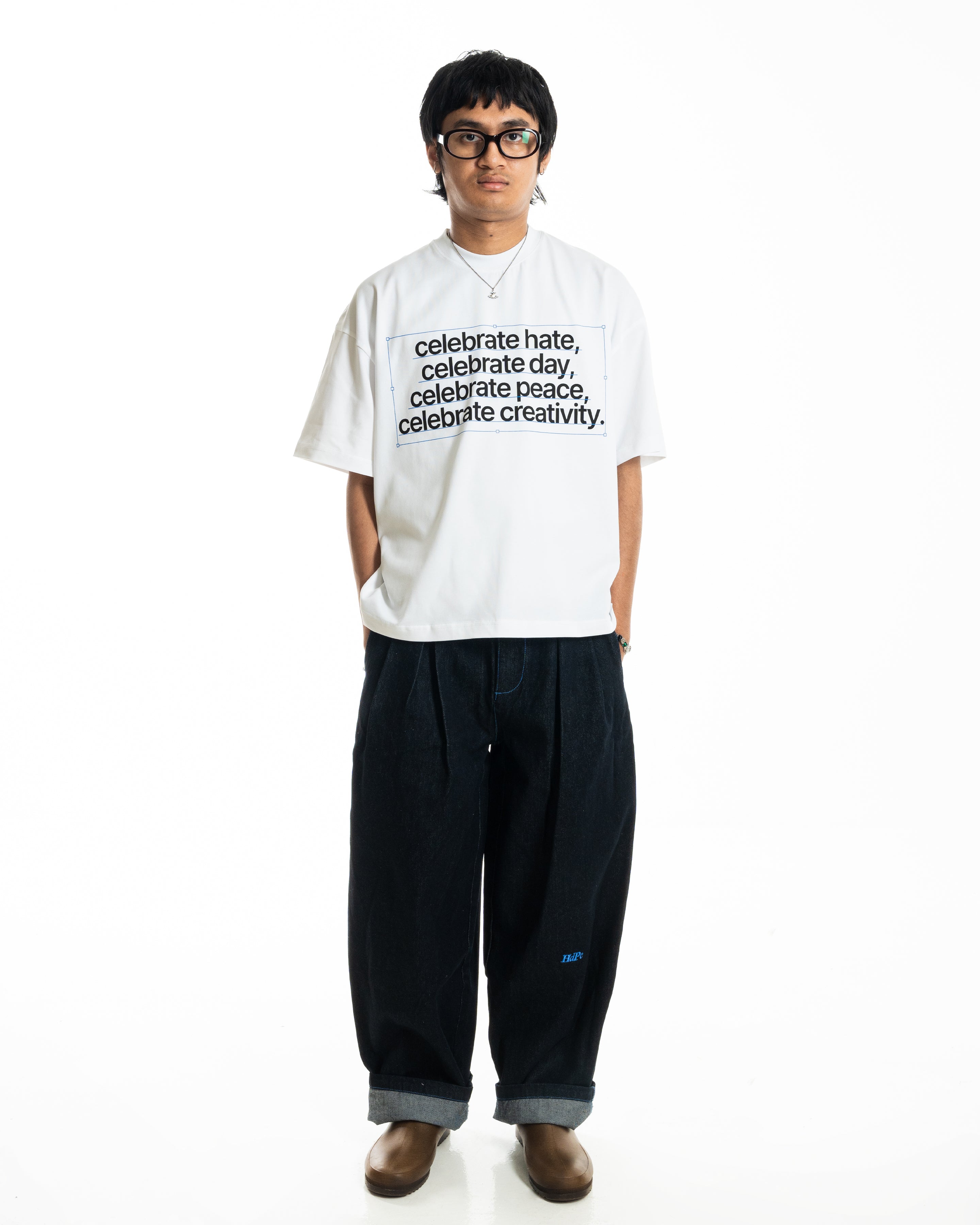 CELEBRATE HDPC TEE WHITE