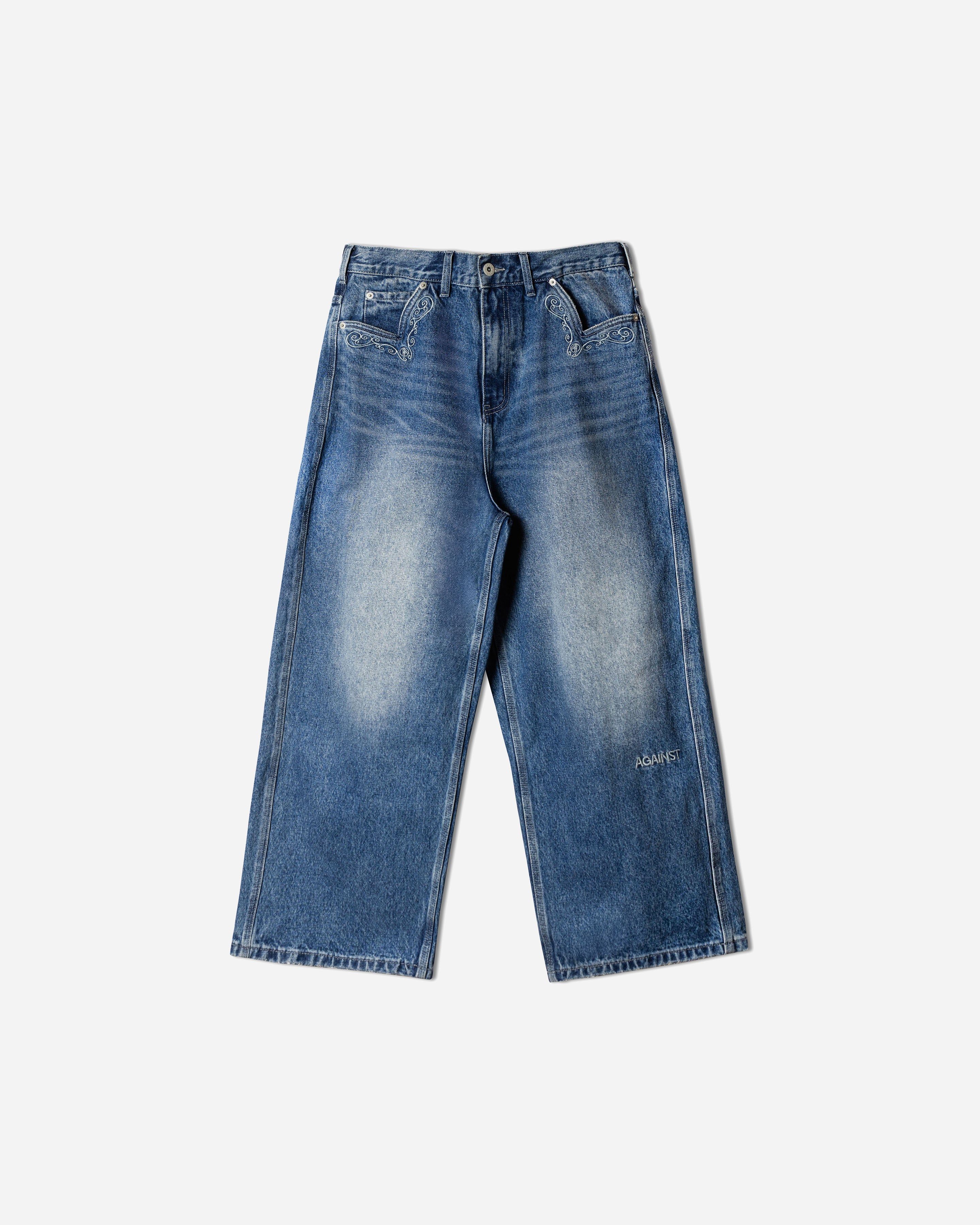 COWBOY WASHED PERFECT JEANS BLUE