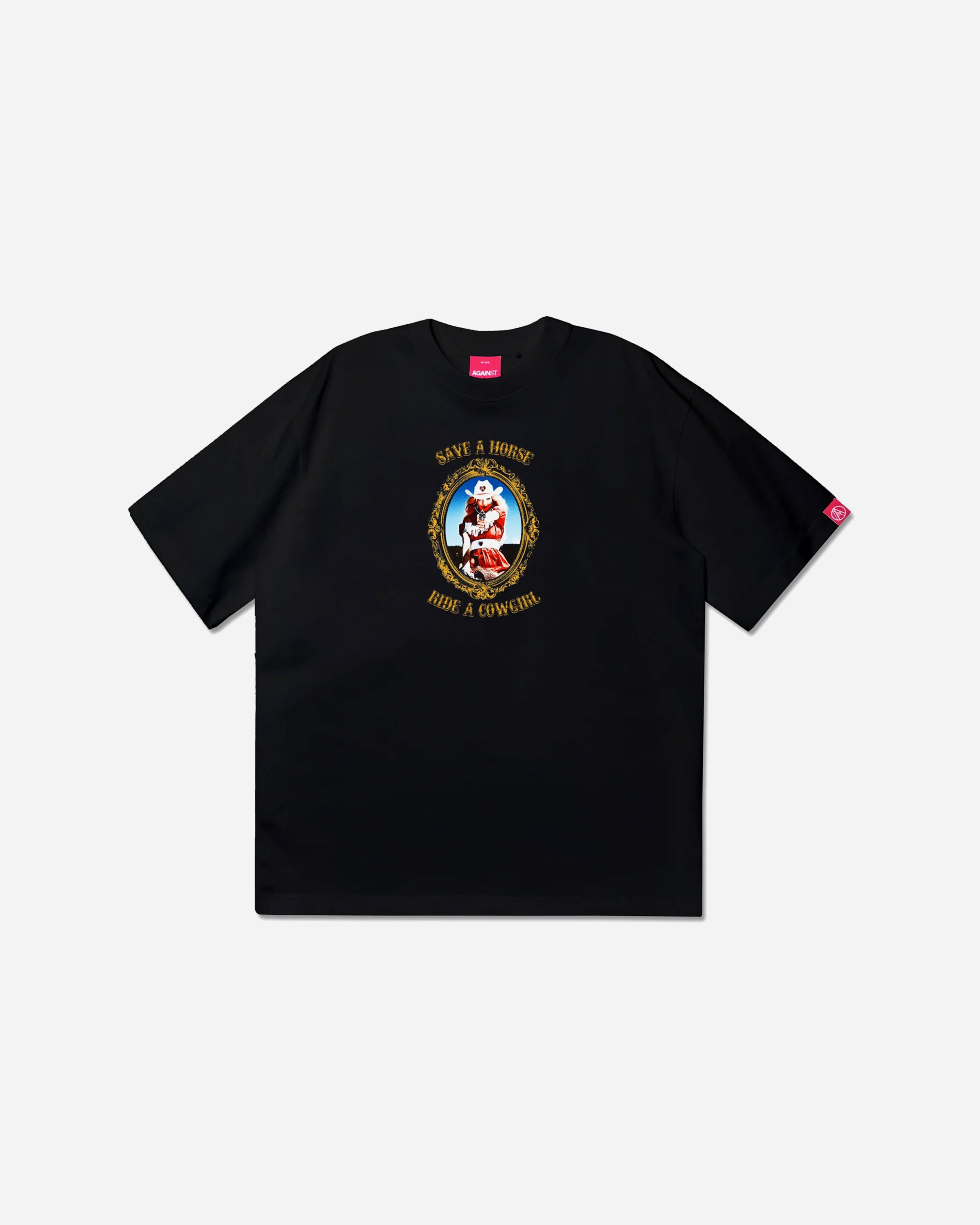 COWGIRL TEE BLACK