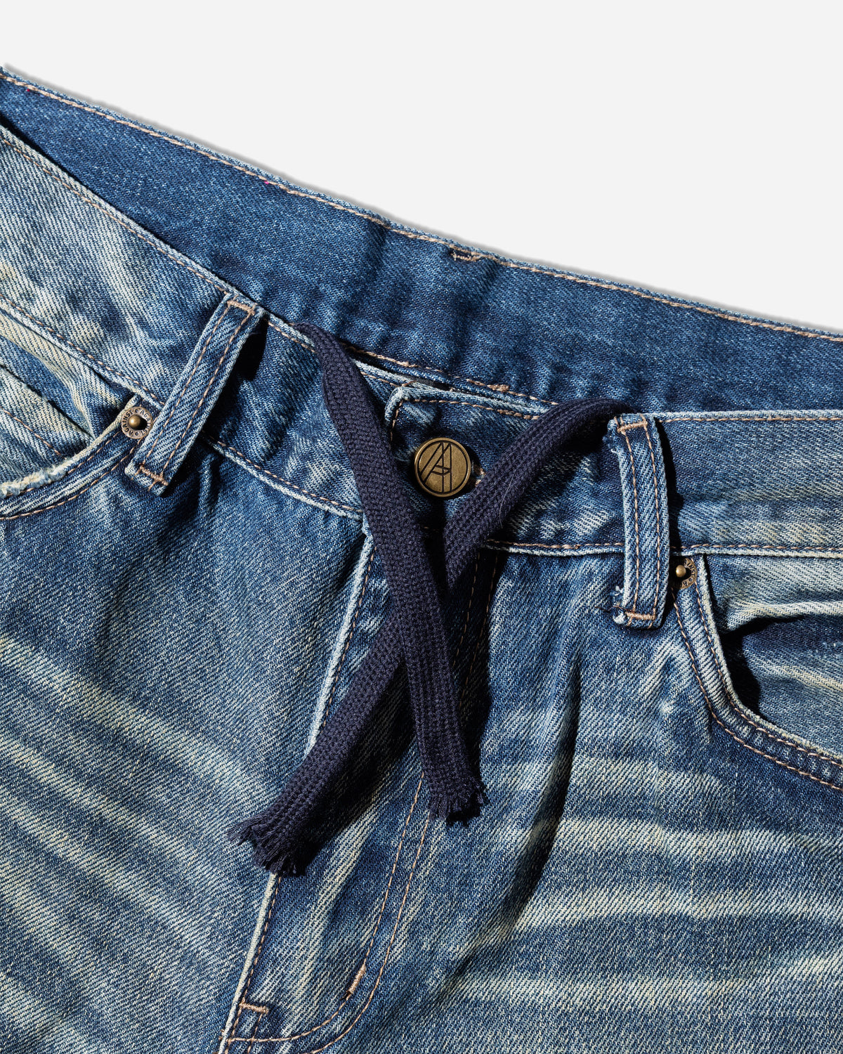 DISTRESSED G JEANS LIGHT BLUE