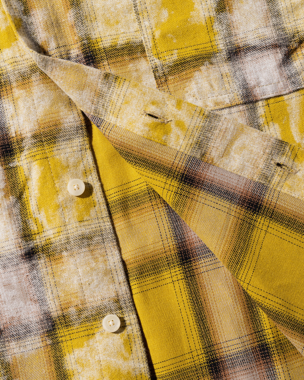 STAINED CHAPO SHIRT YELLOW