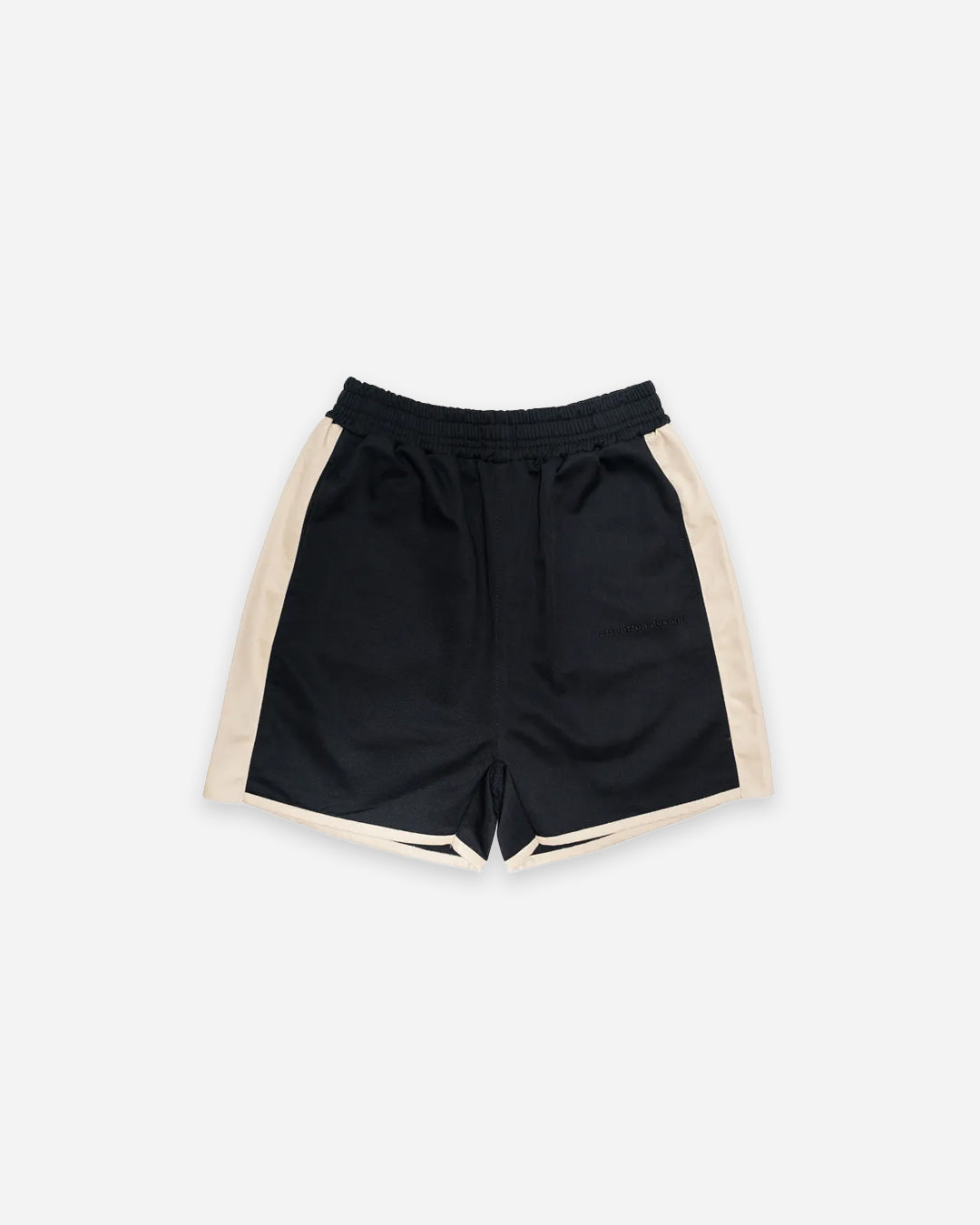 CONTRASTING TRIM TRACK SHORTS