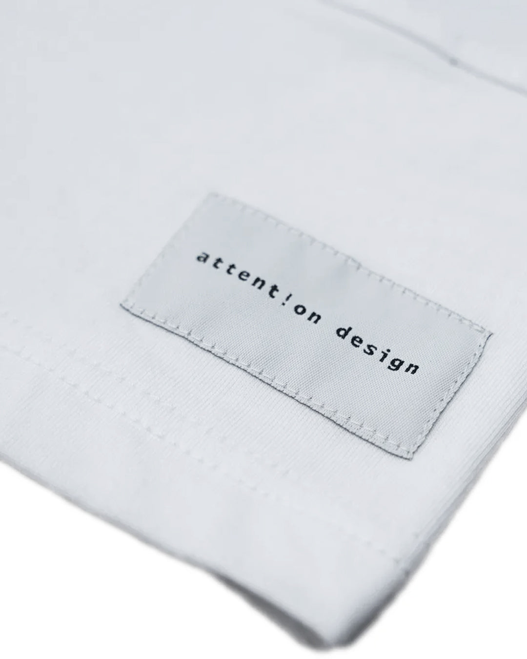 BLOCK PANELLED T-SHIRT WHITE