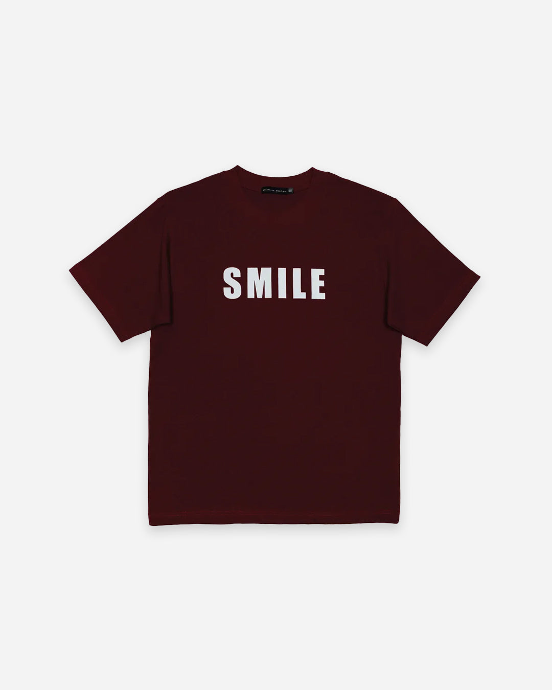 SMILE T-SHIRT MAROON