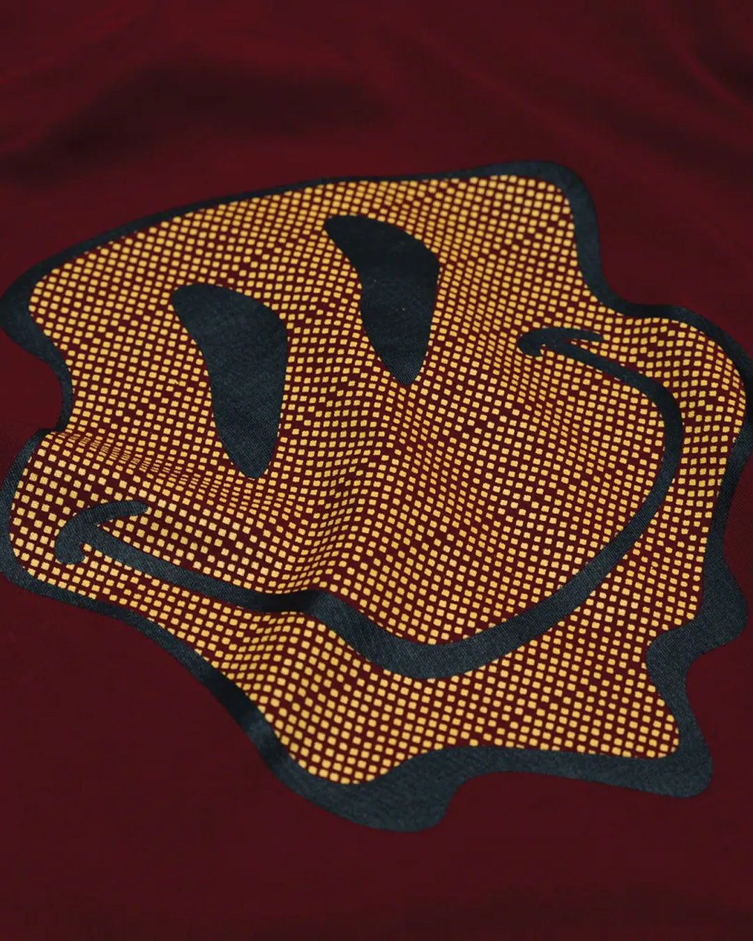 SMILE T-SHIRT MAROON