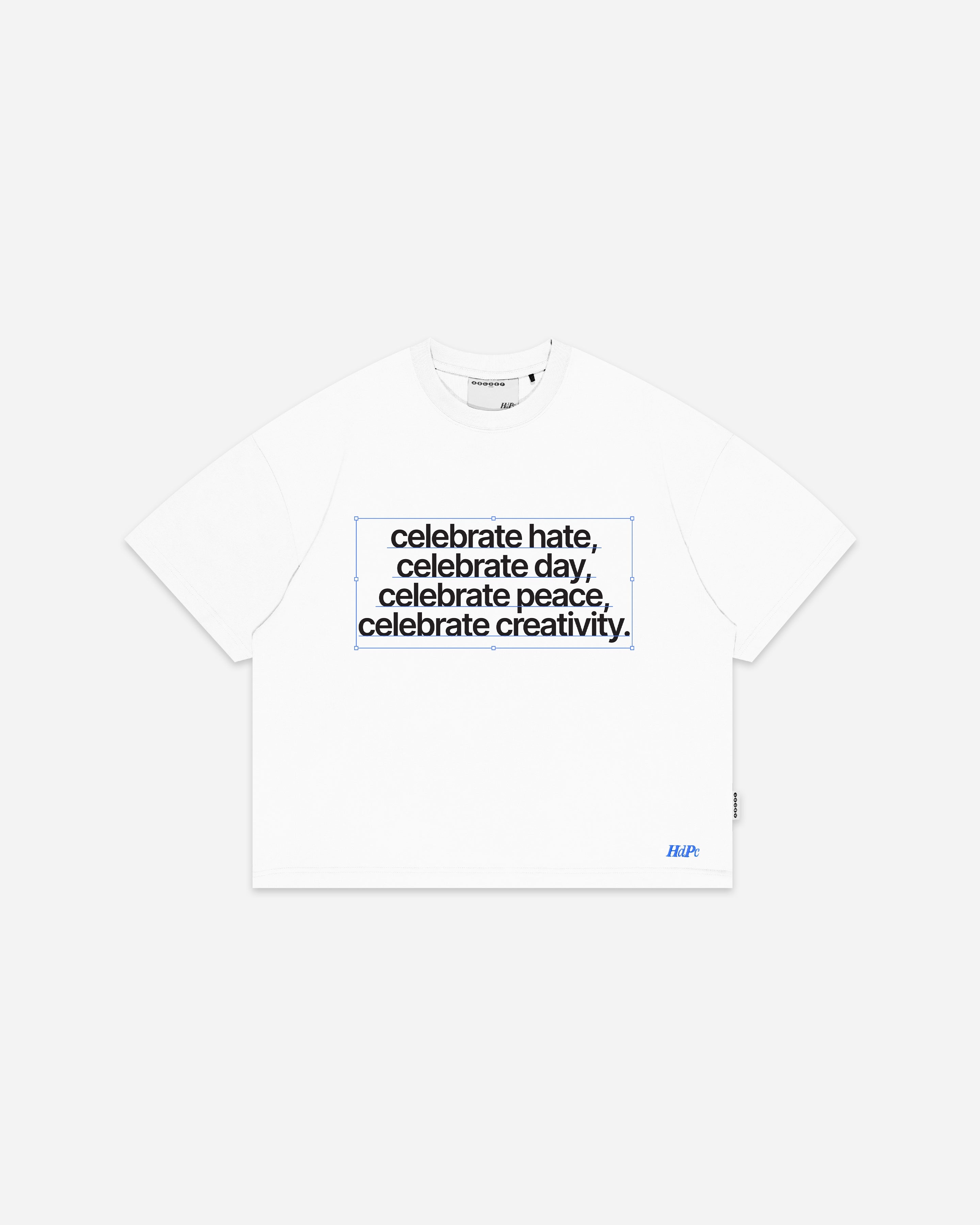 CELEBRATE HDPC TEE WHITE