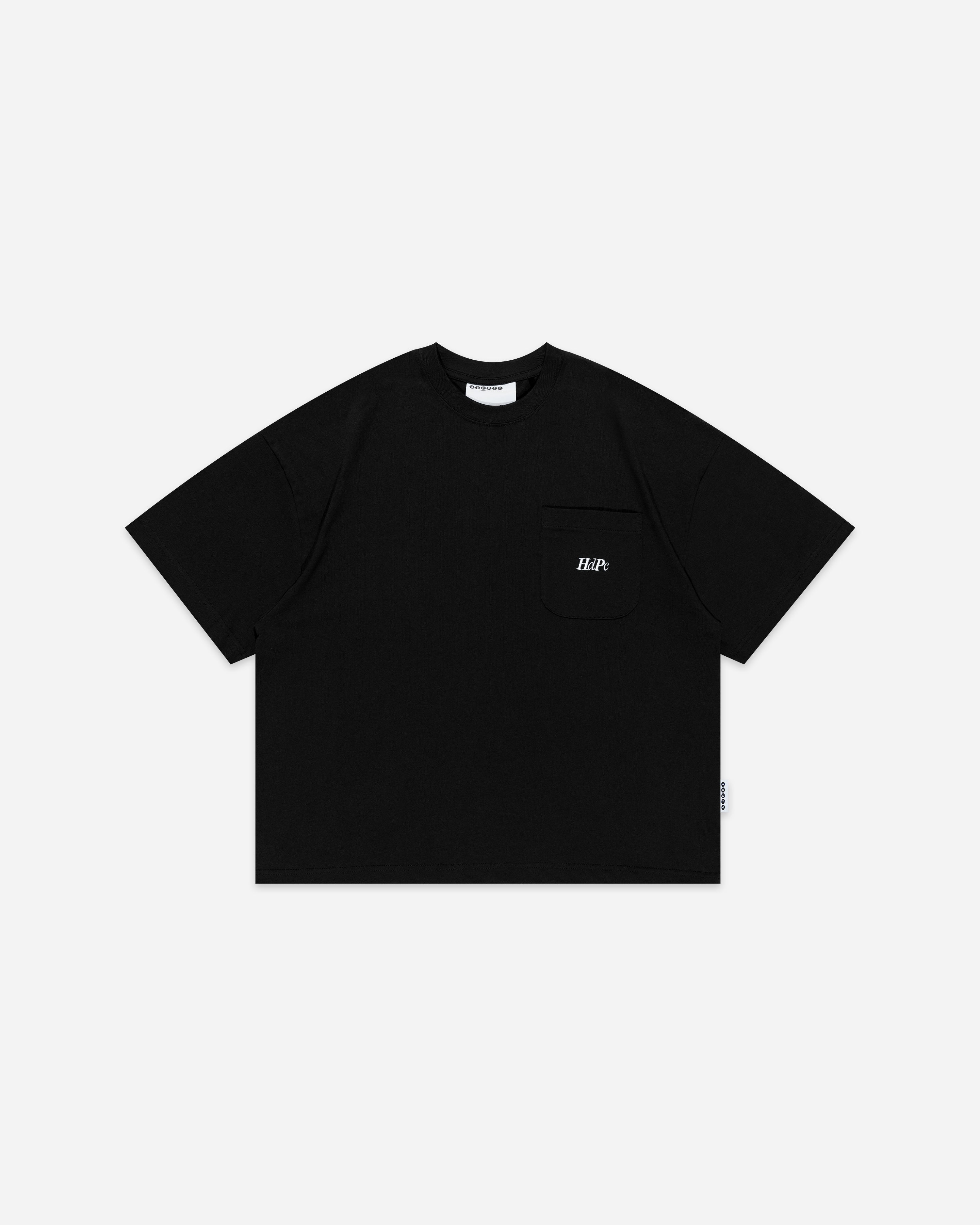 ERDAY POCKET TEE BLACK