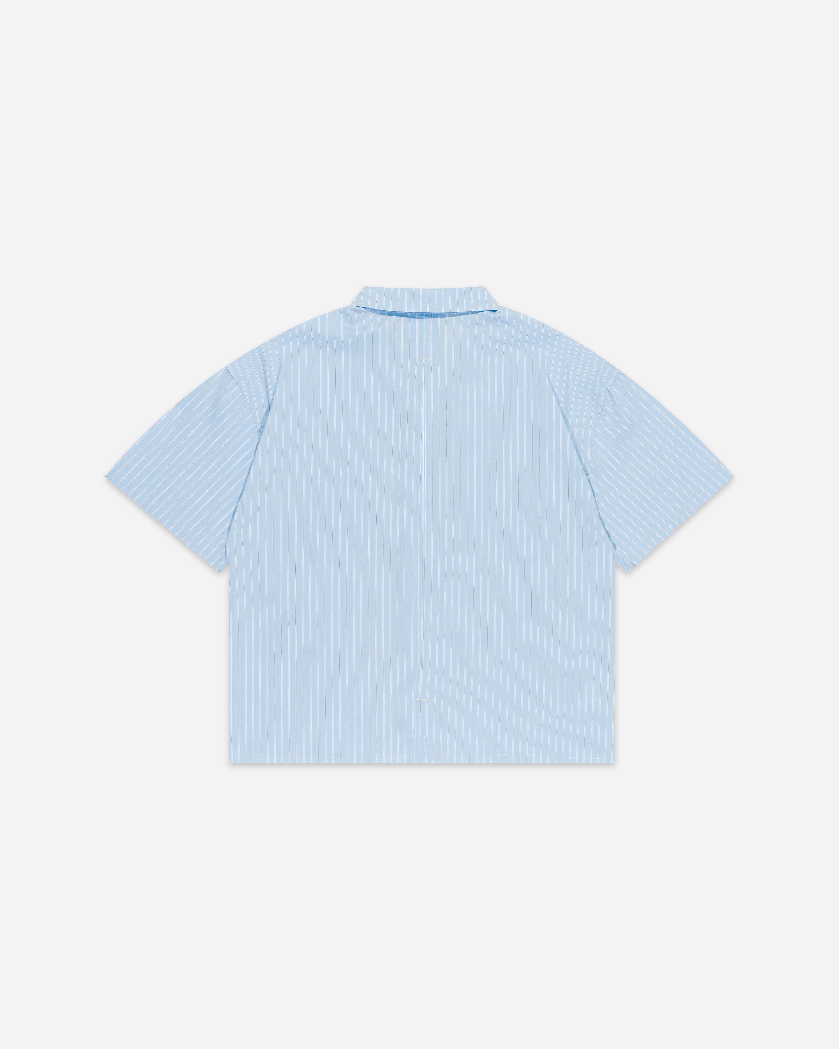 RAW HEM PRODUCTION SHIRT BABY BLUE