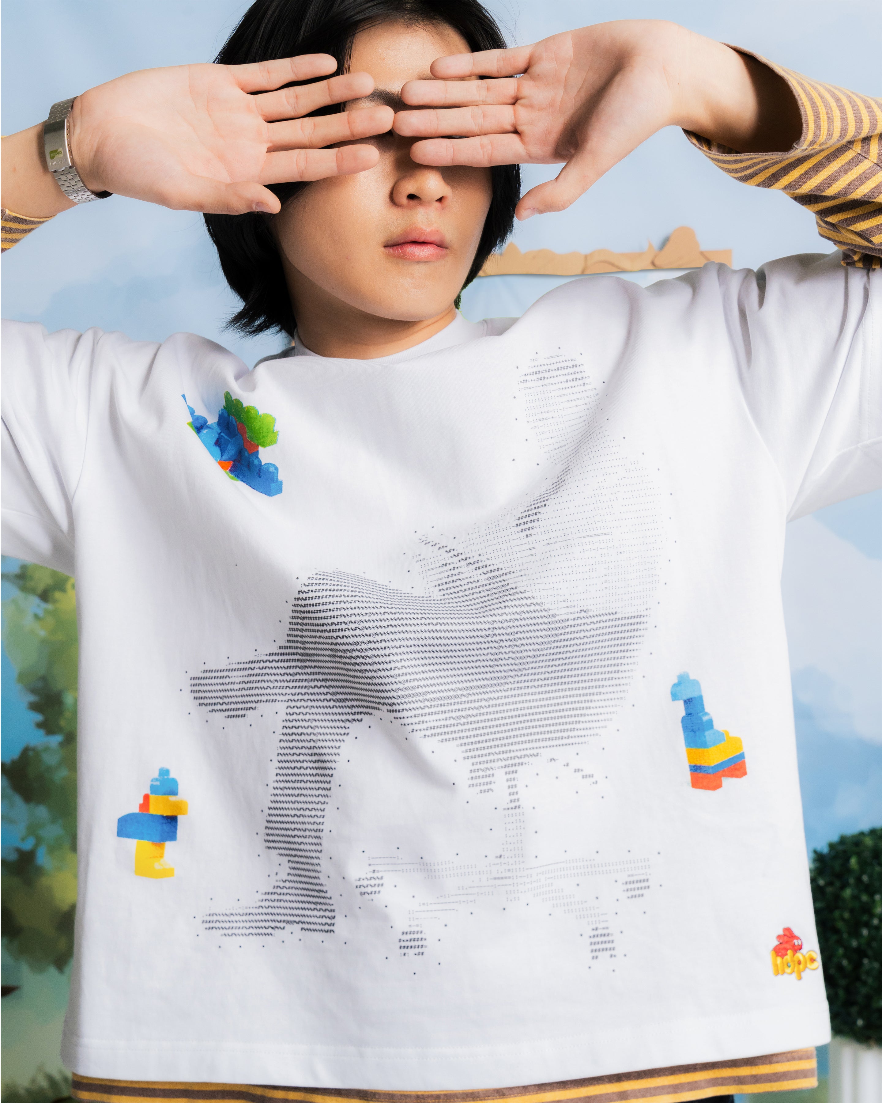 ASSEMBLE TEE WHITE