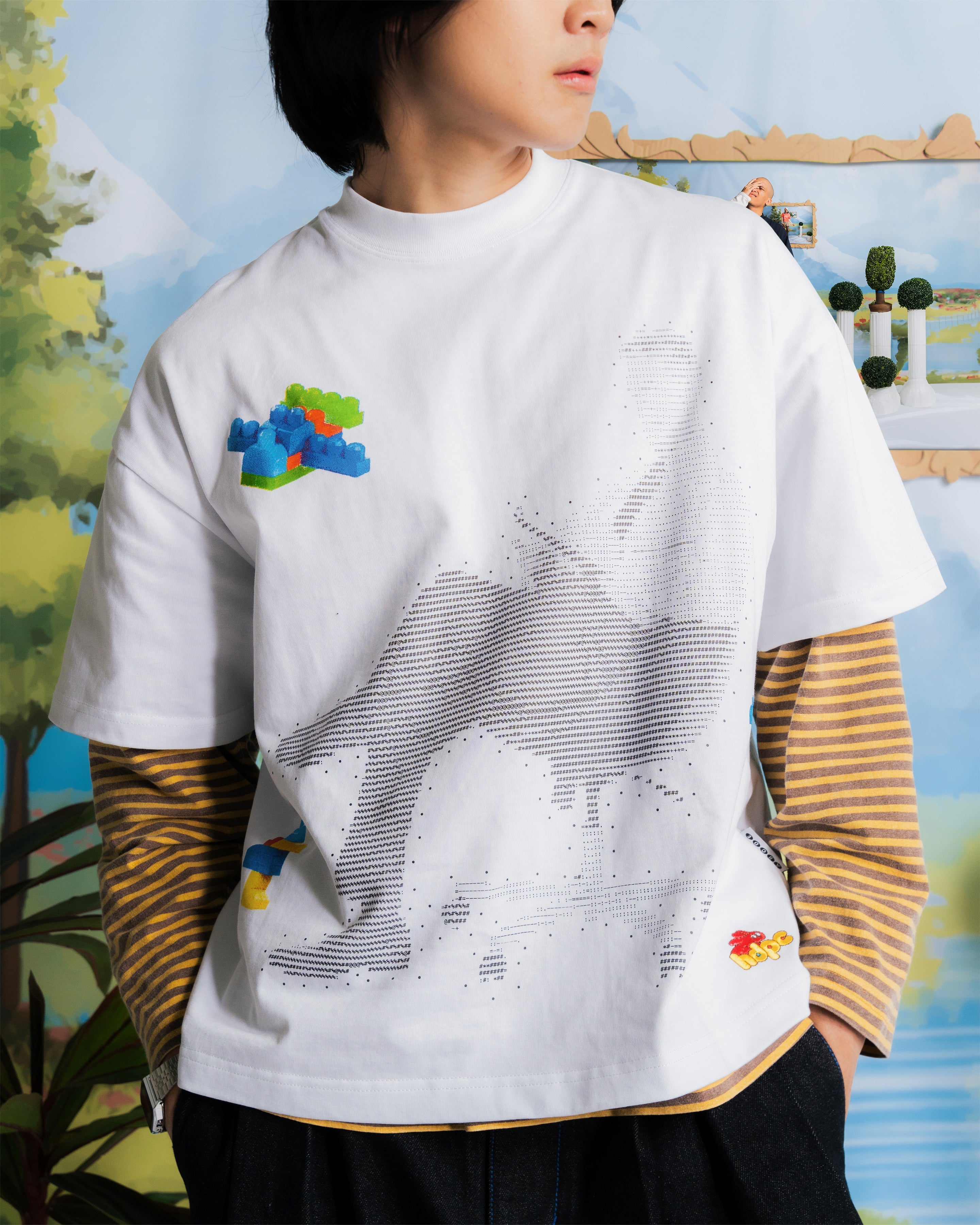 ASSEMBLE TEE WHITE