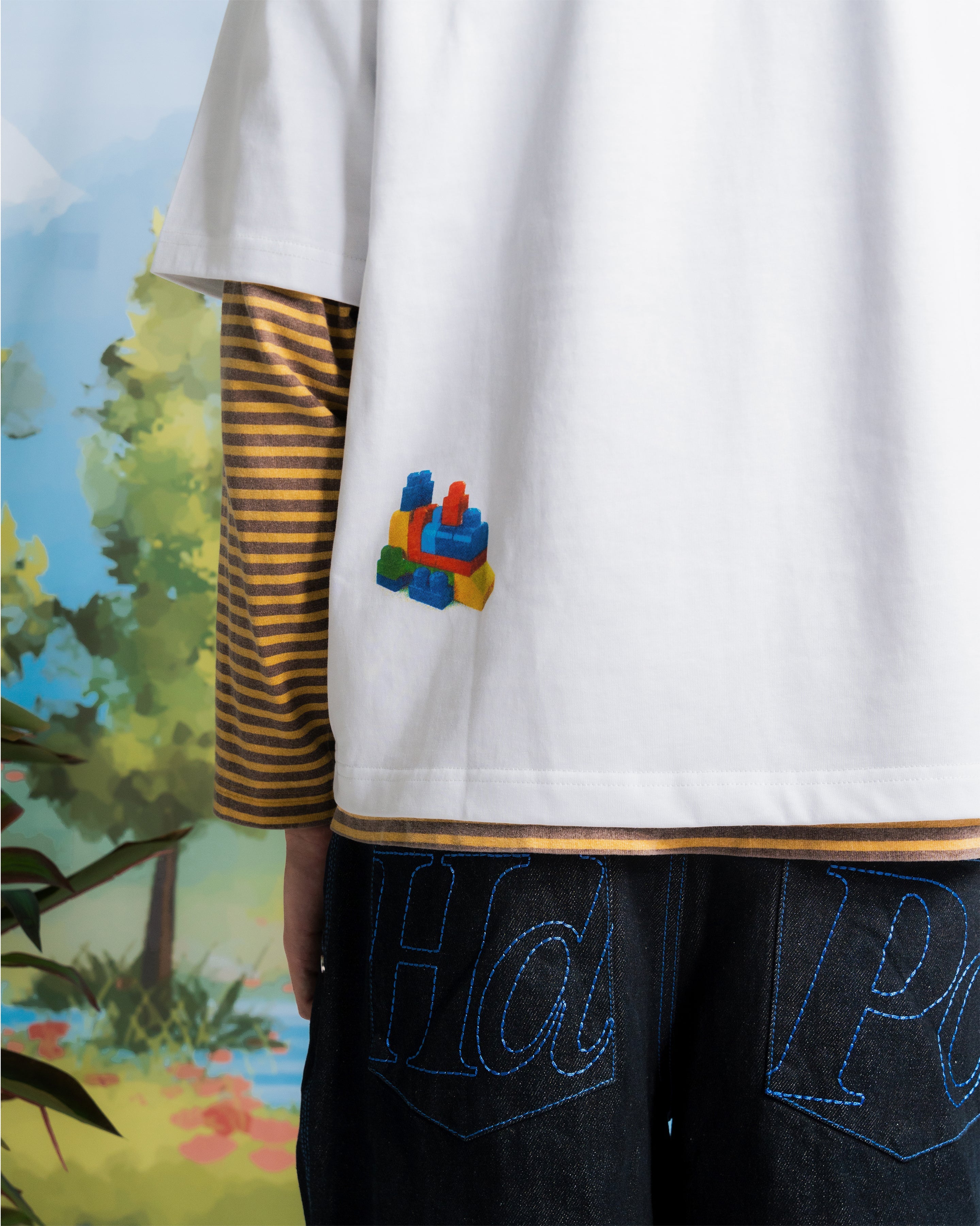 ASSEMBLE TEE WHITE