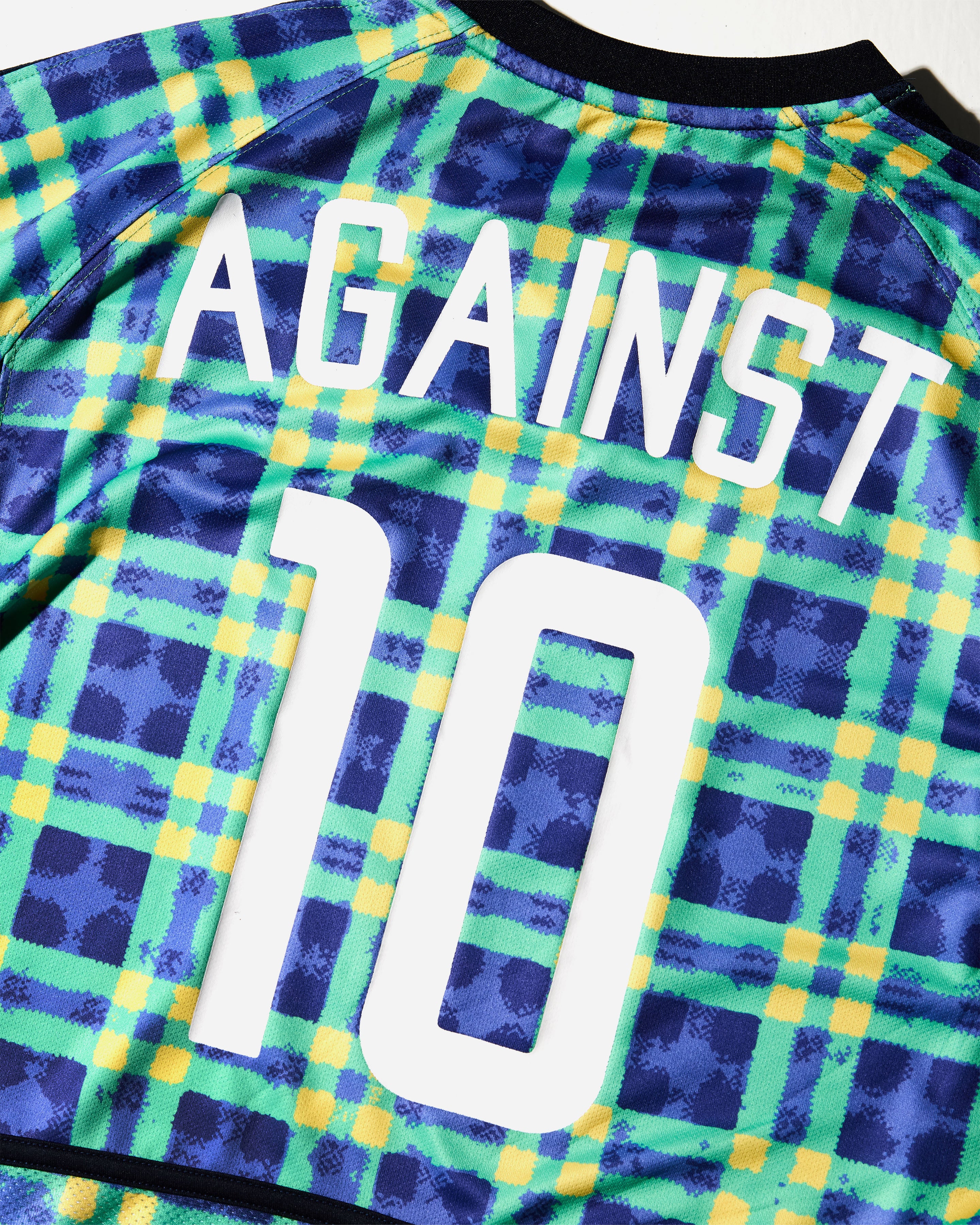 JOGA JERSEY BLUE PLAID
