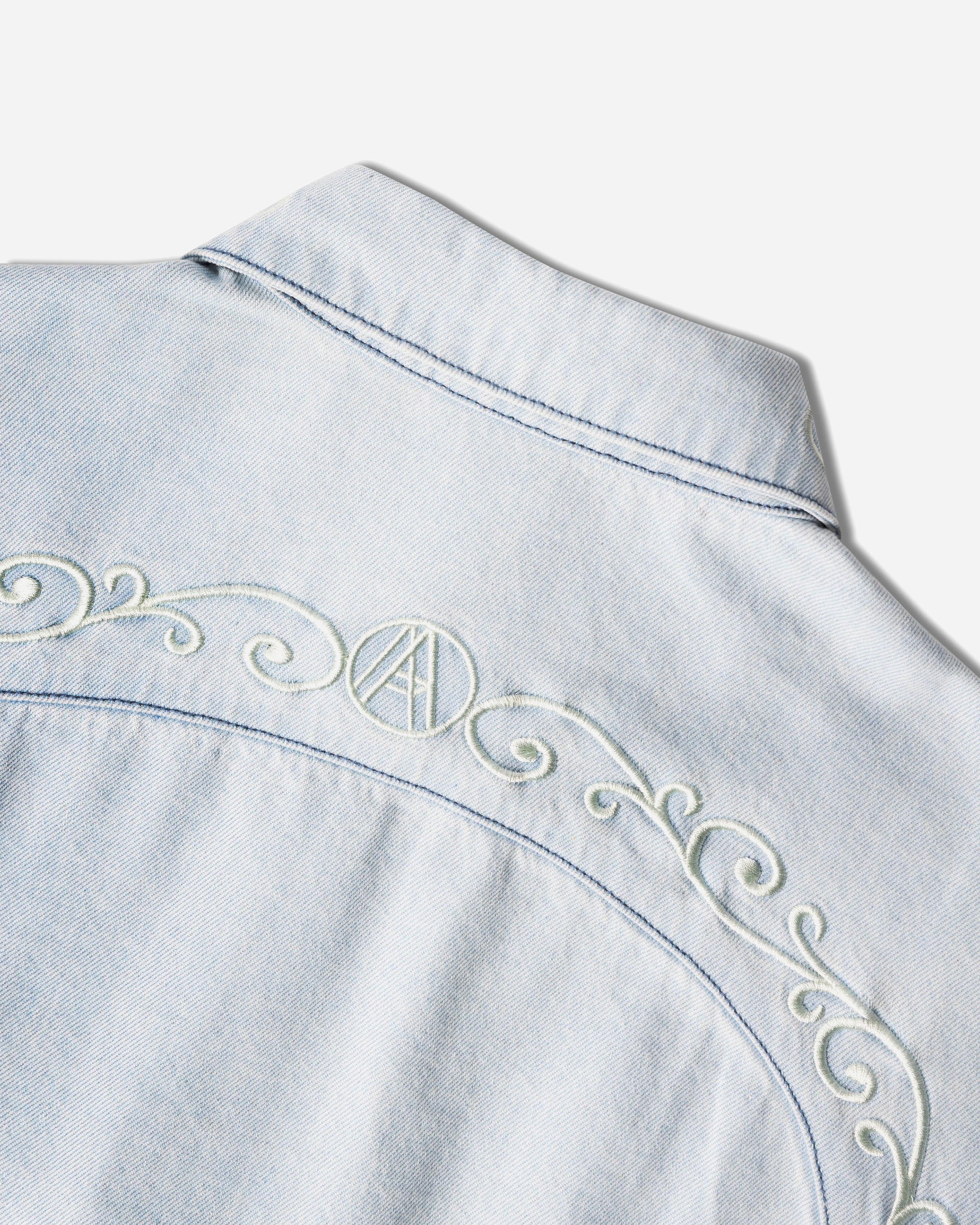 DENIM COWBOY L/S DAME SHIRT