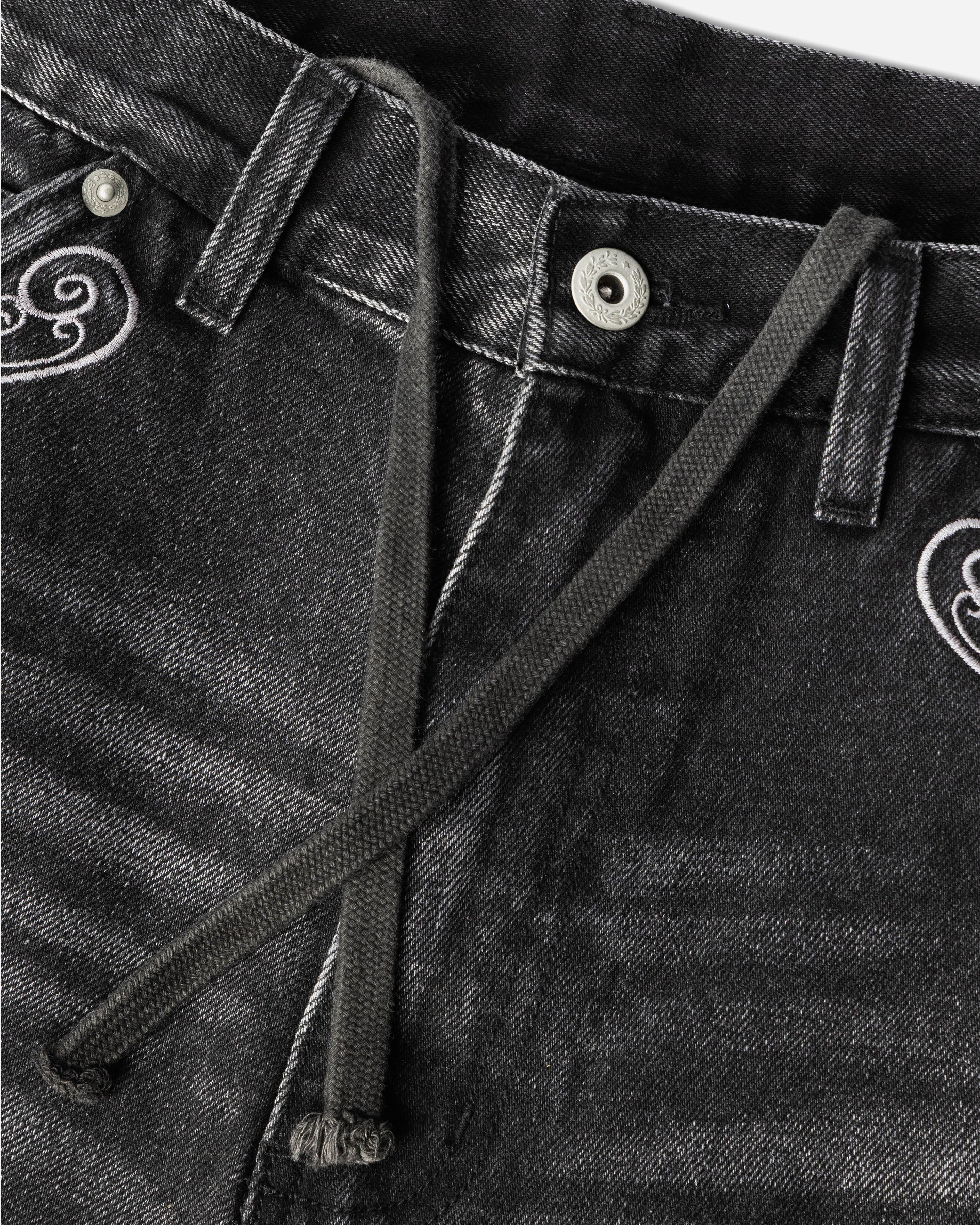 COWBOY WASHED PERFECT JEANS BLACK