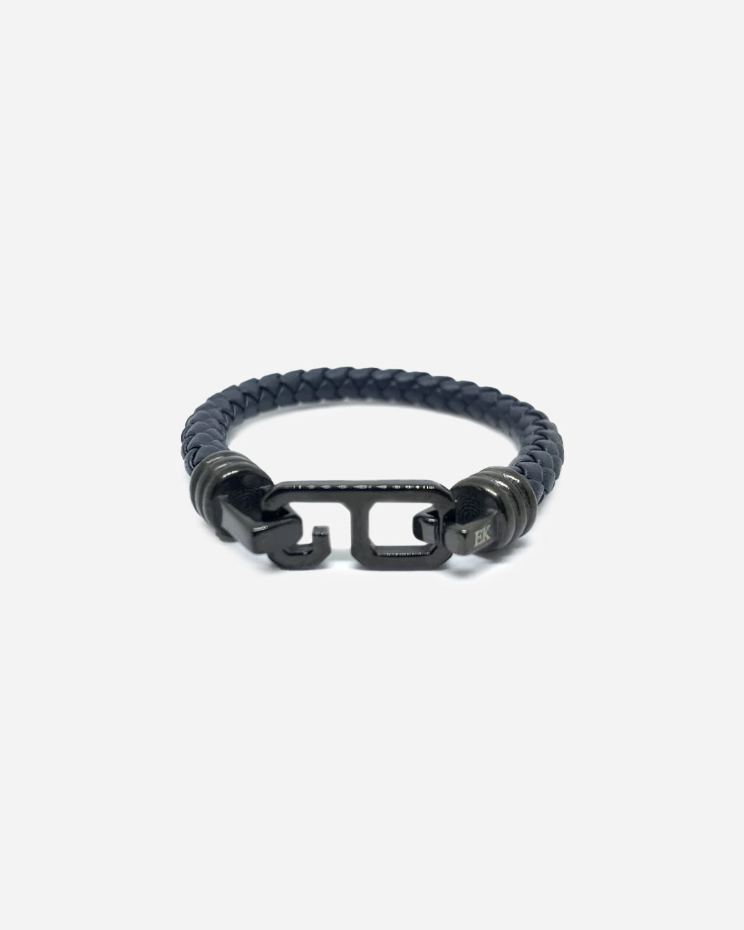 SEIS LEATHER BRACELET BLACK