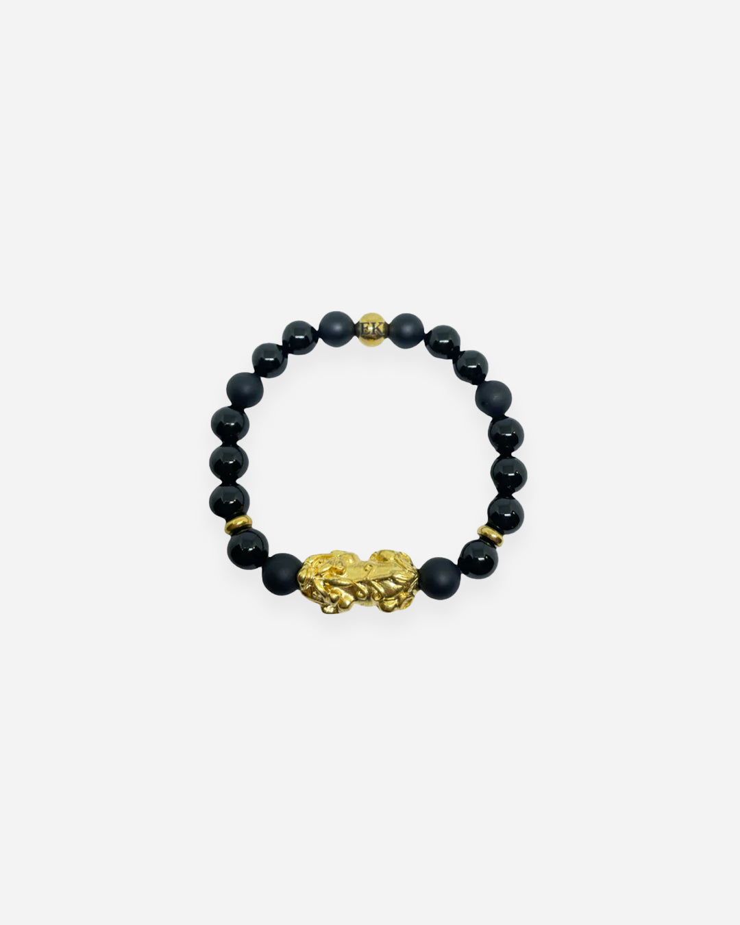 GOLD LION GEMSTONE BRACELET