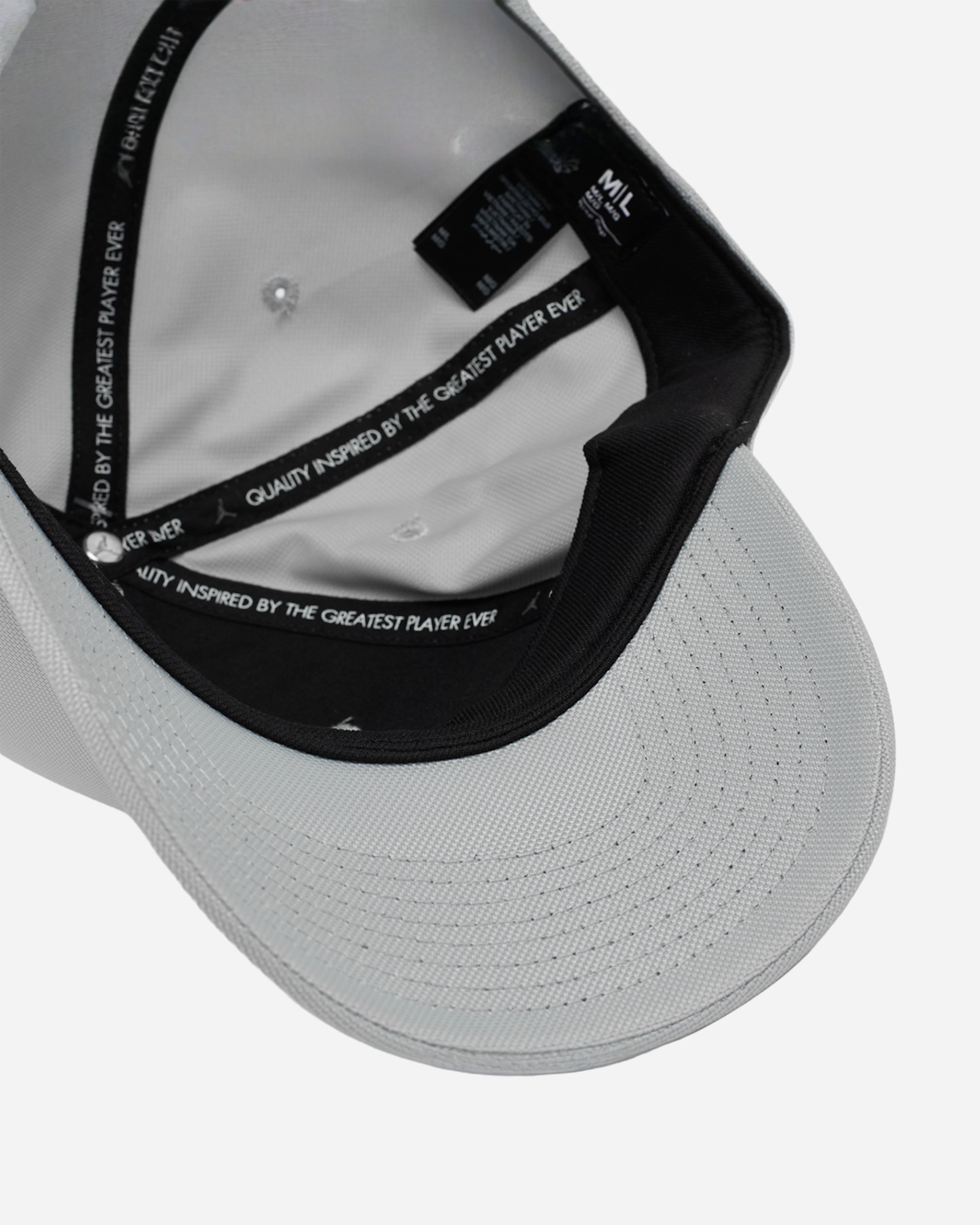 JORDAN RISE METAL JUMPMAN CAP SMOKE GREY