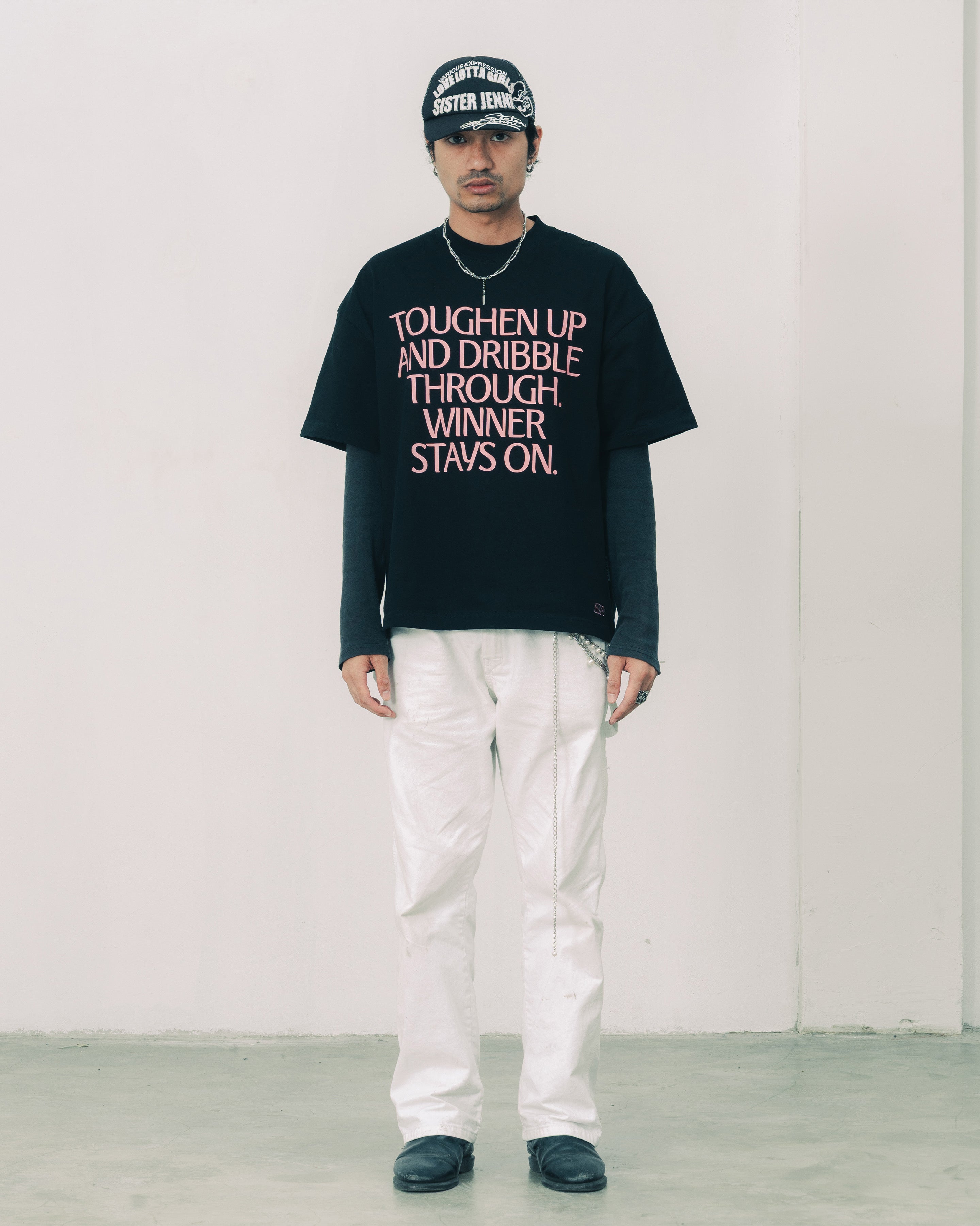 GAPS TEE BLACK