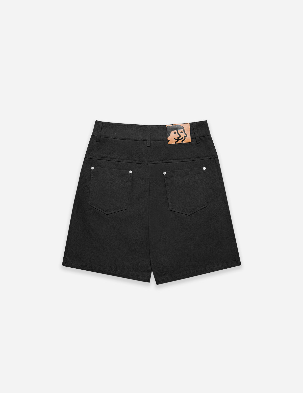 HANDY CANVAS JORTS BLACK