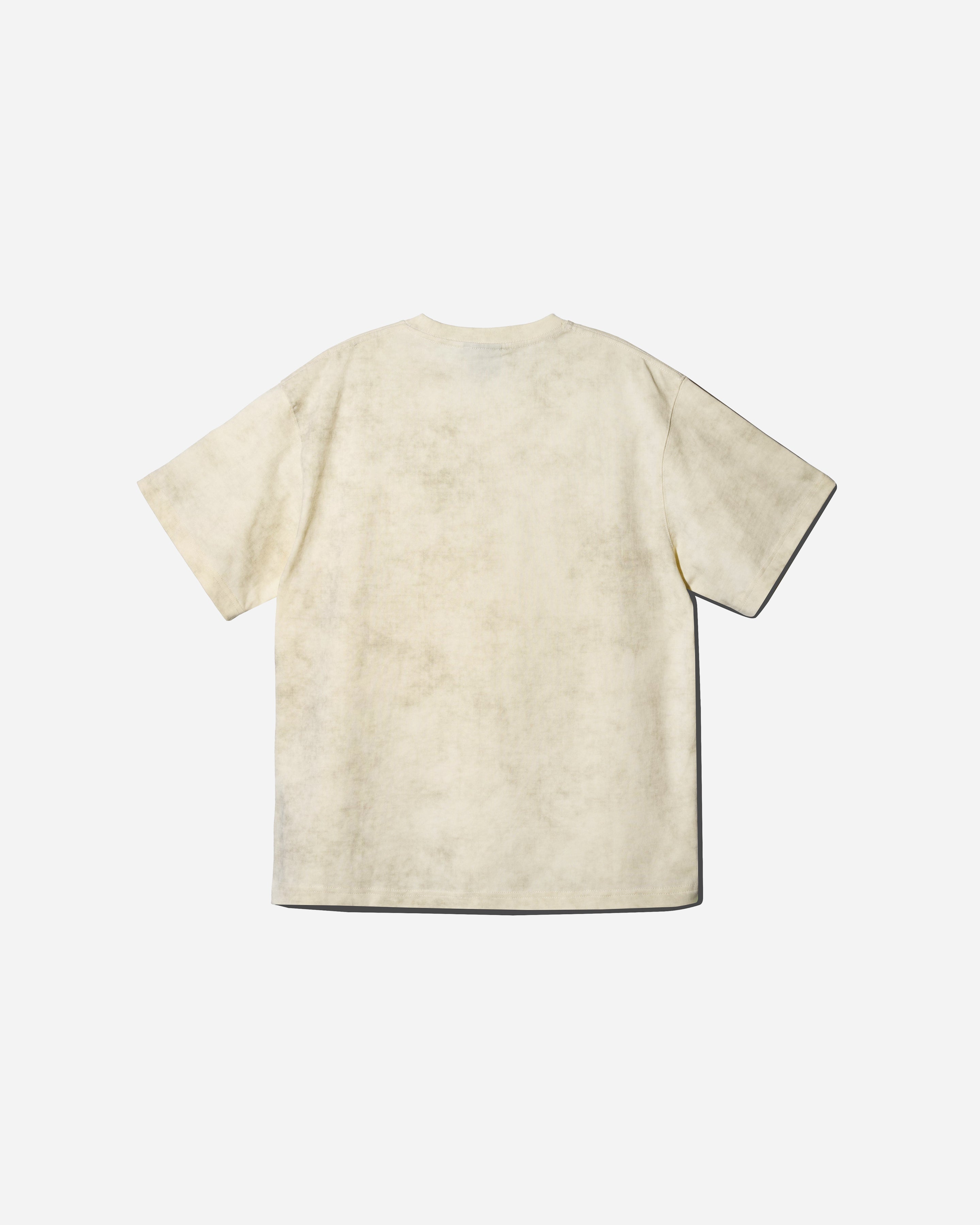 LOGO WASHED TEE CREAM