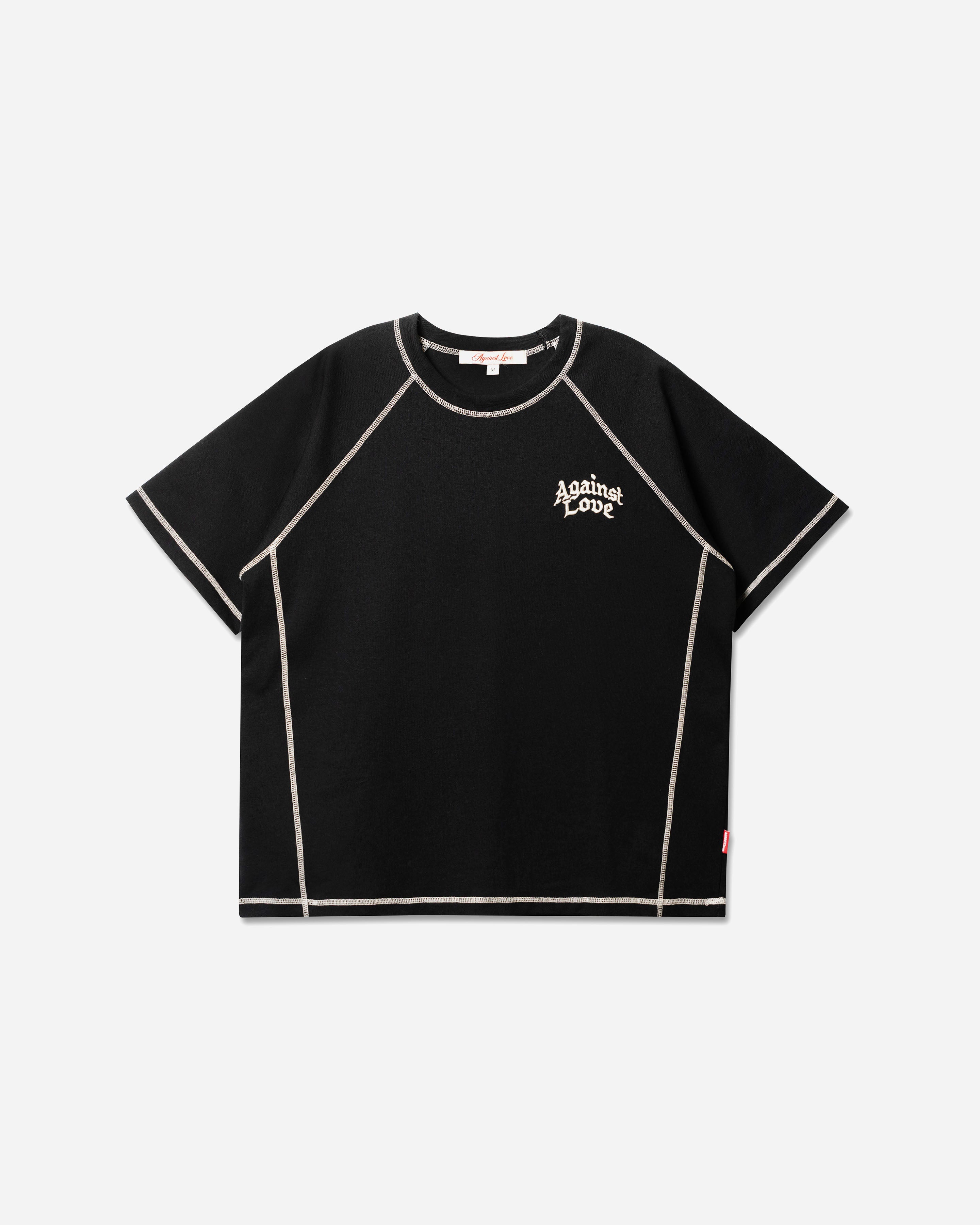 AGAINSTLOVE - RAGLAN TEE WHITE