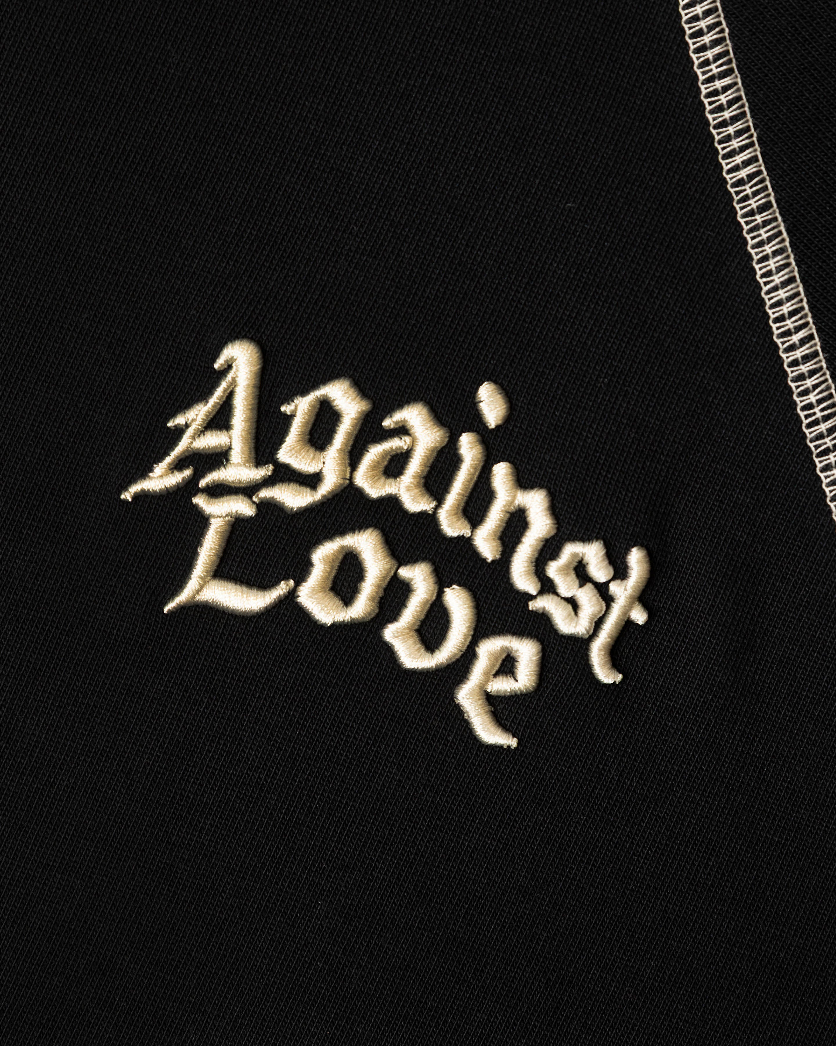 AGAINSTLOVE - RAGLAN TEE WHITE